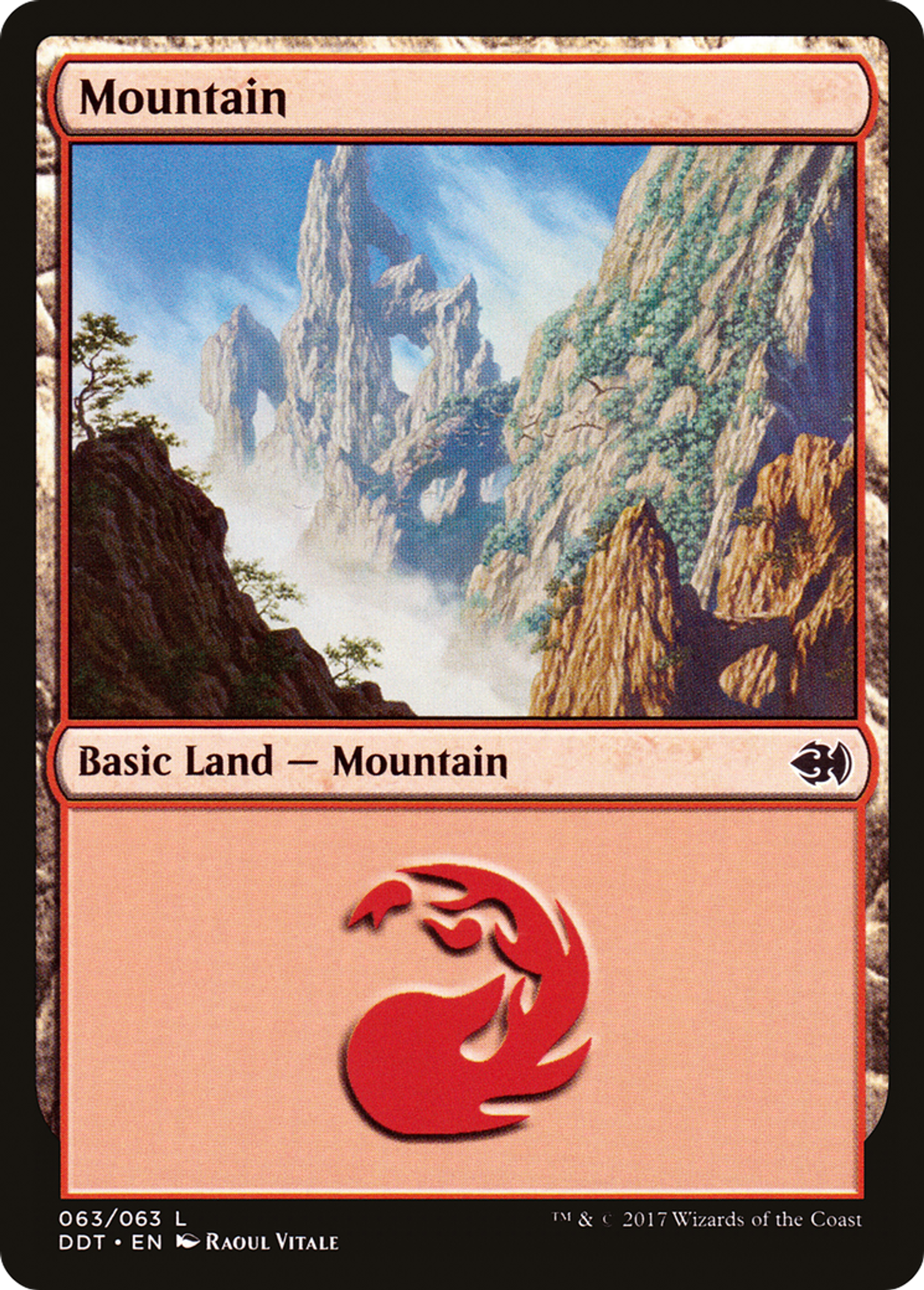 Montagne — Duel Decks: Merfolk vs. Goblins — Magic: The Gathering