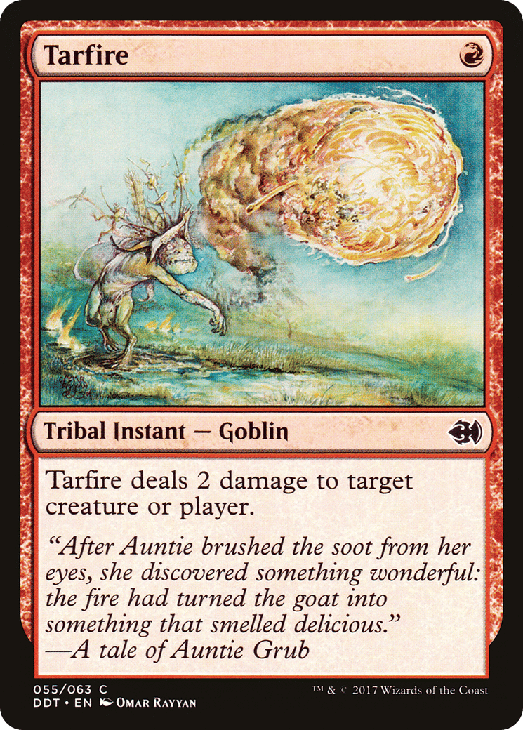 Tarfire — Duel Decks: Merfolk vs. Goblins — Magic: The Gathering