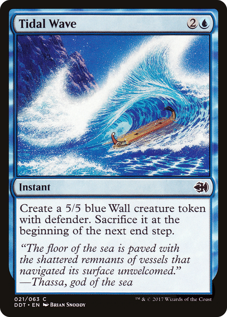 Tidal Wave — Duel Decks: Merfolk vs. Goblins — Magic: The Gathering