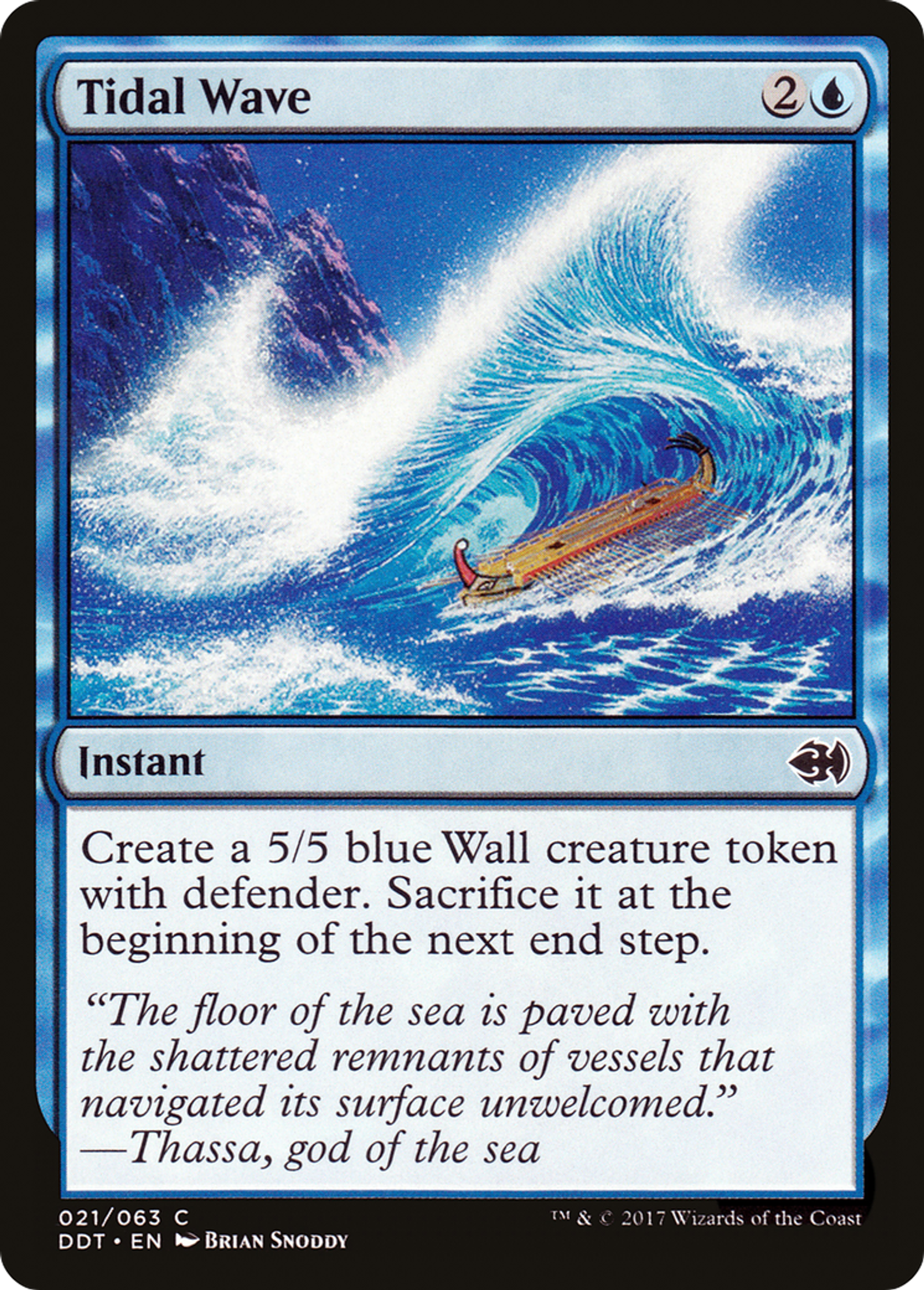 Tidal Wave — Duel Decks: Merfolk vs. Goblins — Magic: The Gathering