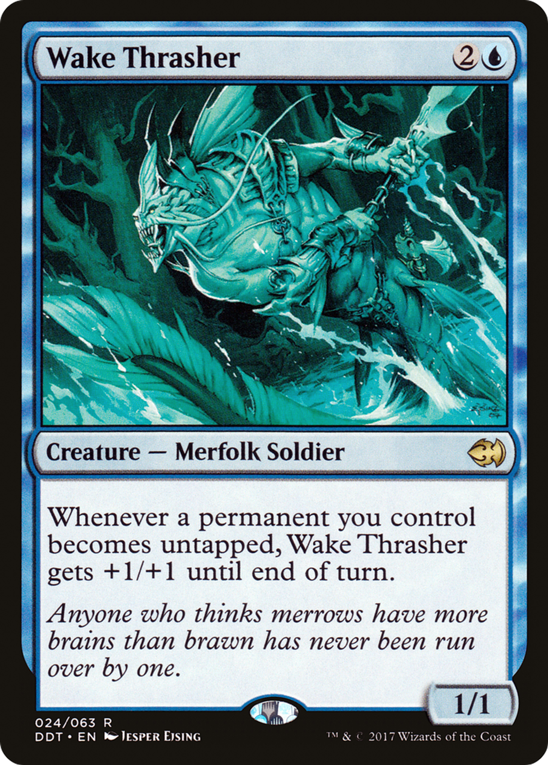 Rudoyeur des sillages — Duel Decks: Merfolk vs. Goblins — Magic: The Gathering