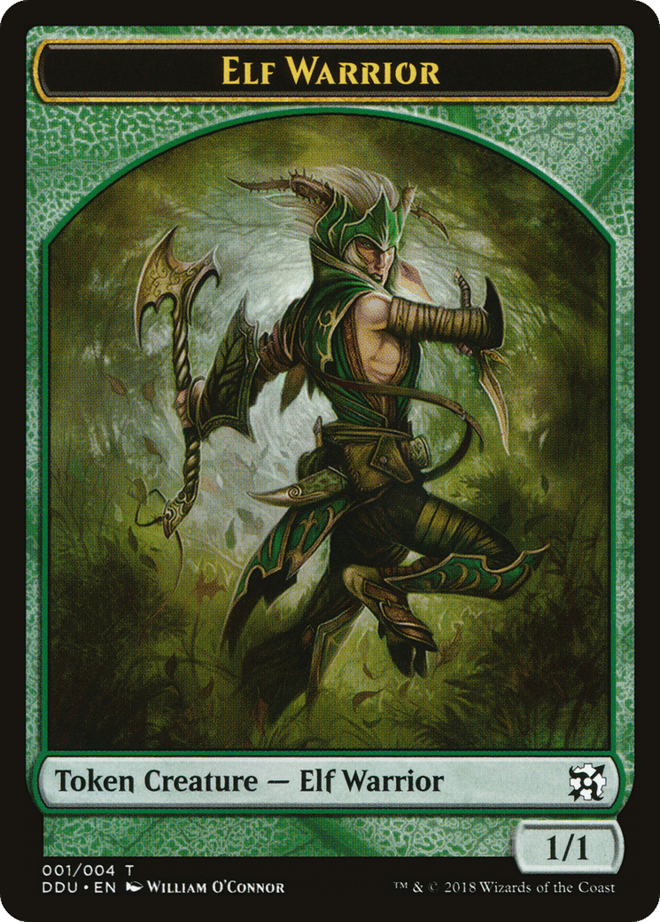 Elf Warrior — Duel Decks: Elves vs. Inventors — Magic: The Gathering