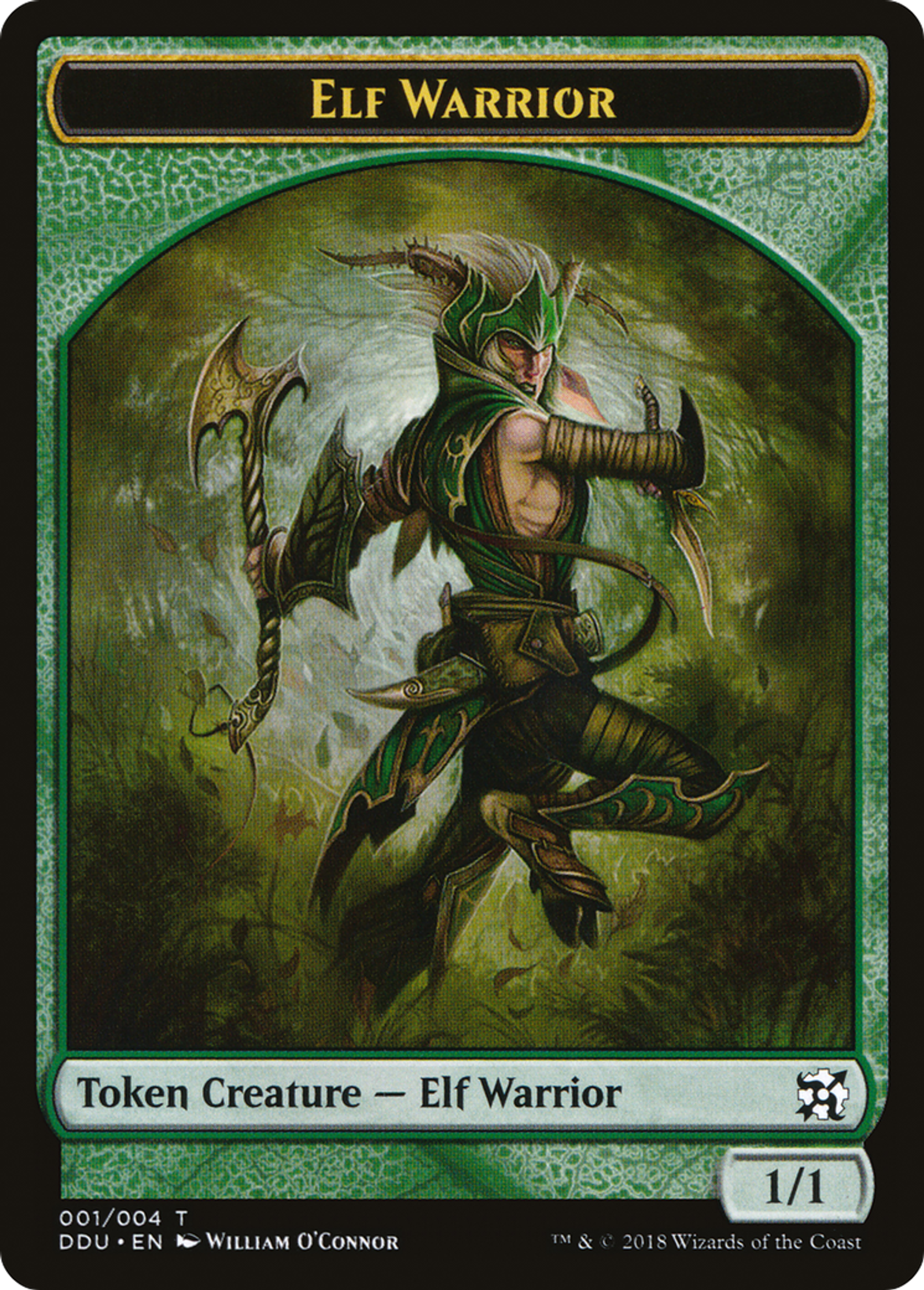 Elf Warrior — Duel Decks: Elves vs. Inventors — Magic: The Gathering