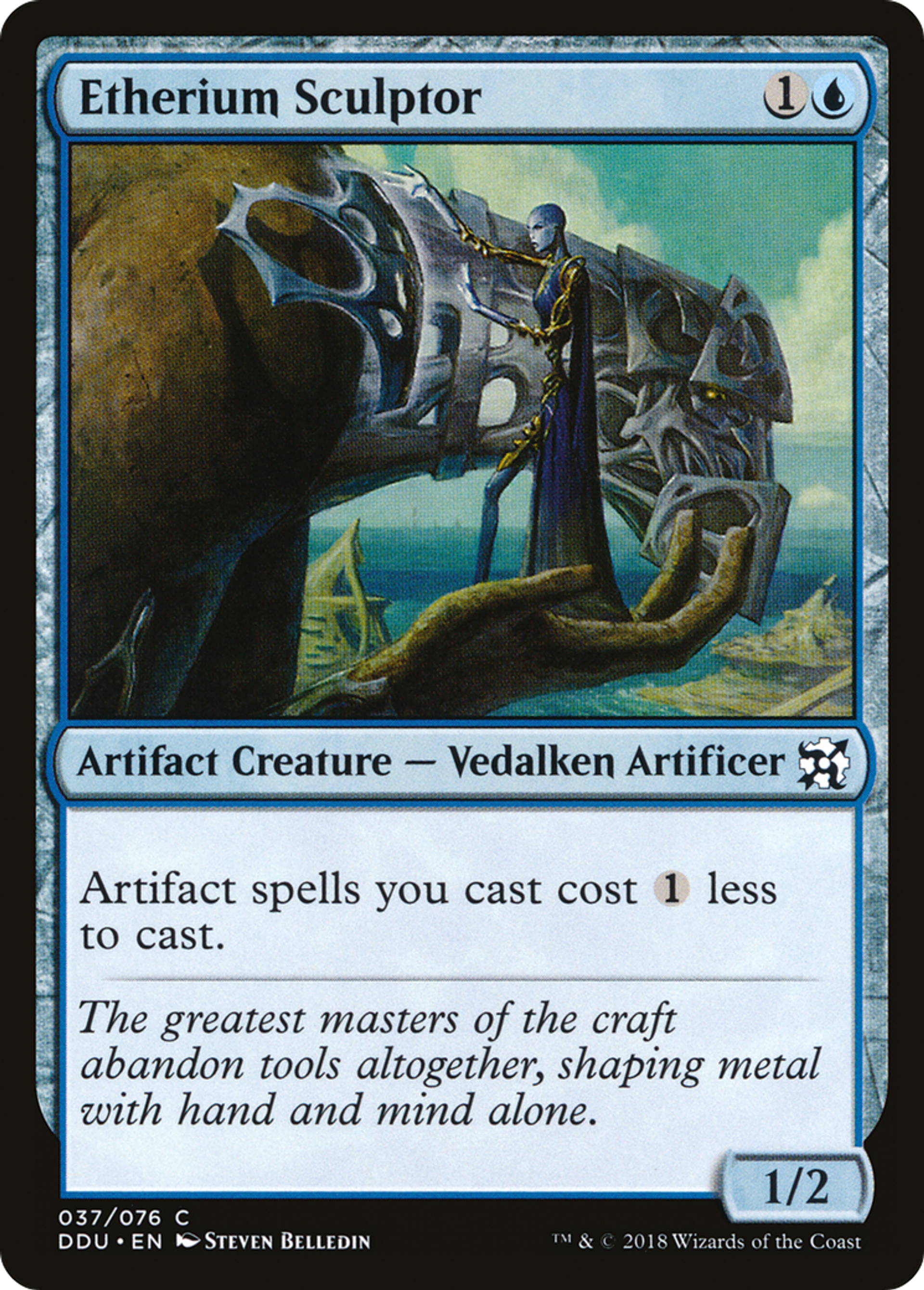 Etherium Sculptor — Duel Decks: Elves vs. Inventors — Magic: The Gathering