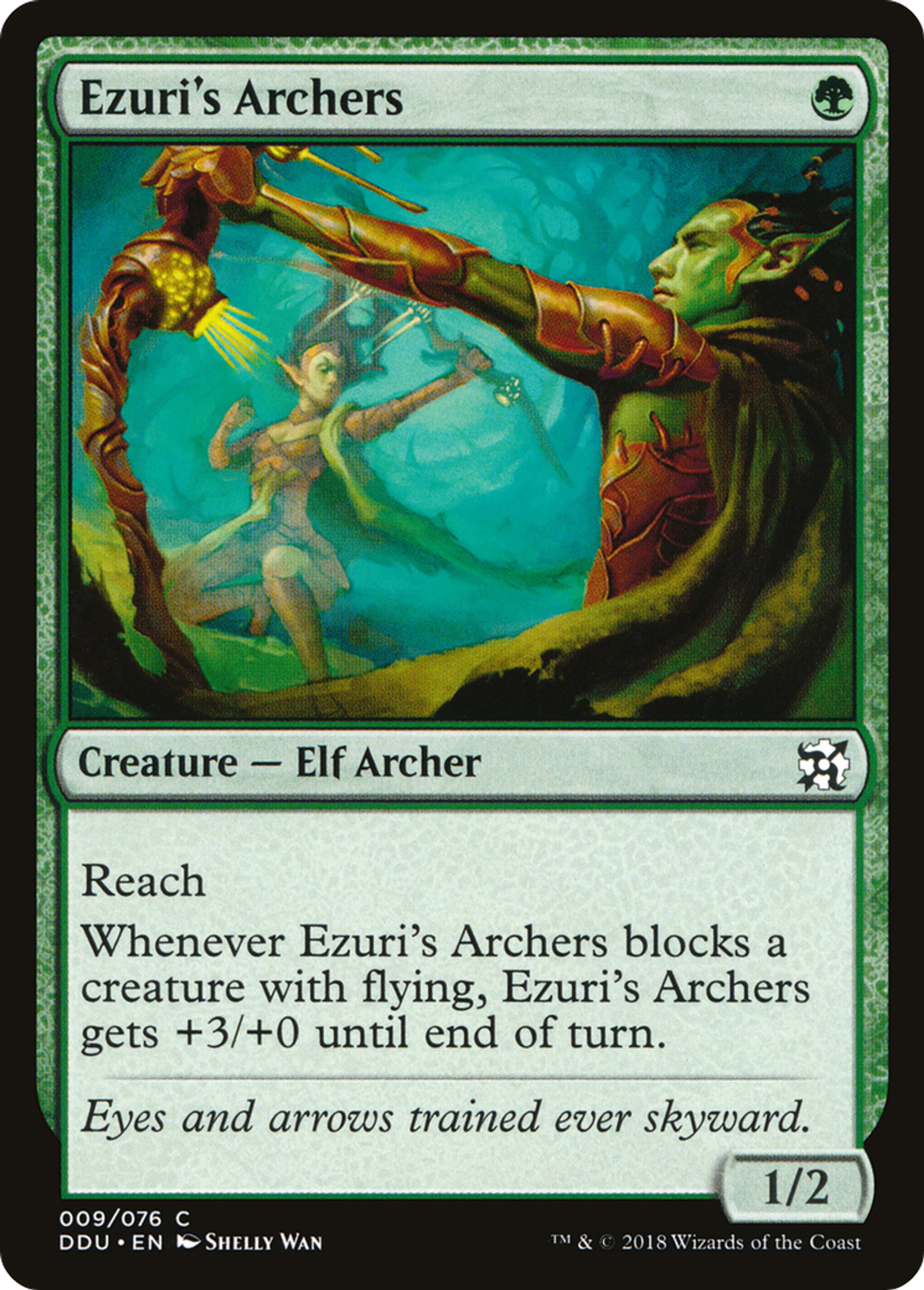Ezuri's Archers — Duel Decks: Elves vs. Inventors — Magic: The Gathering