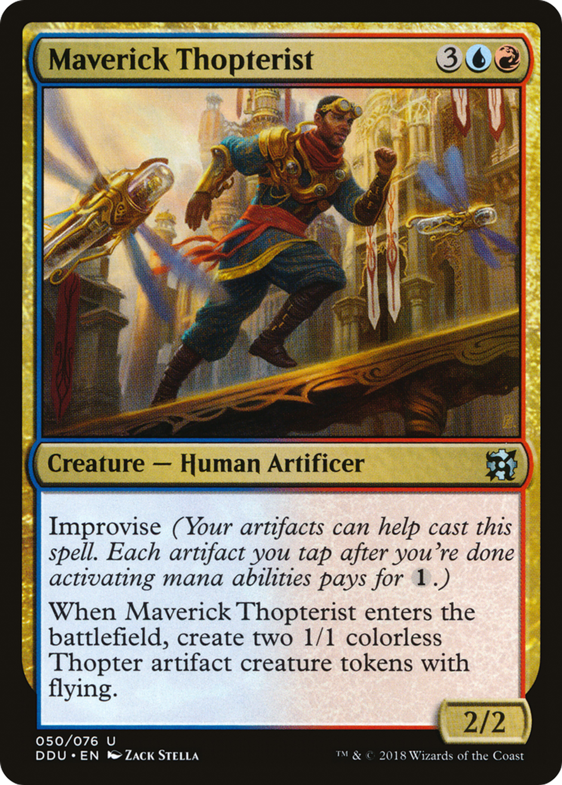 Maverick Thopterist — Duel Decks: Elves vs. Inventors — Magic: The Gathering