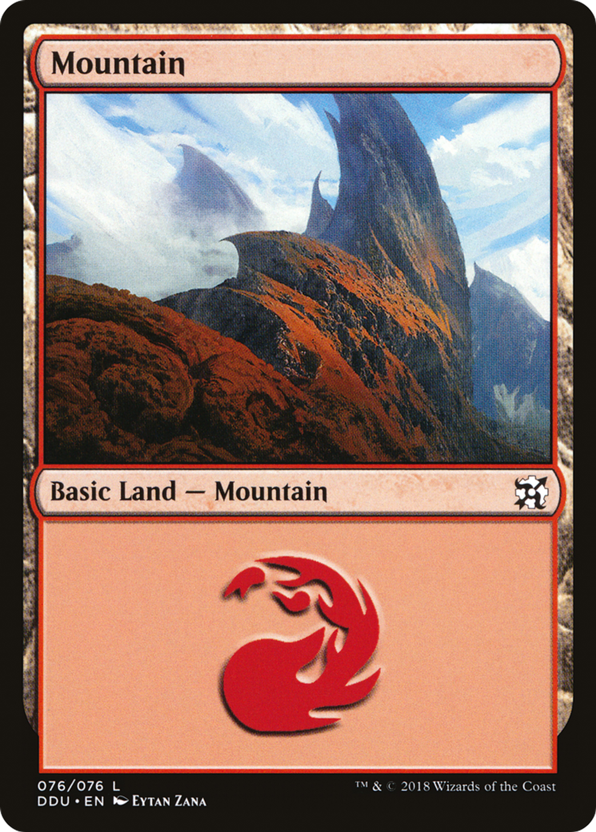 Mountain — Duel Decks: Elves vs. Inventors — Magic: The Gathering