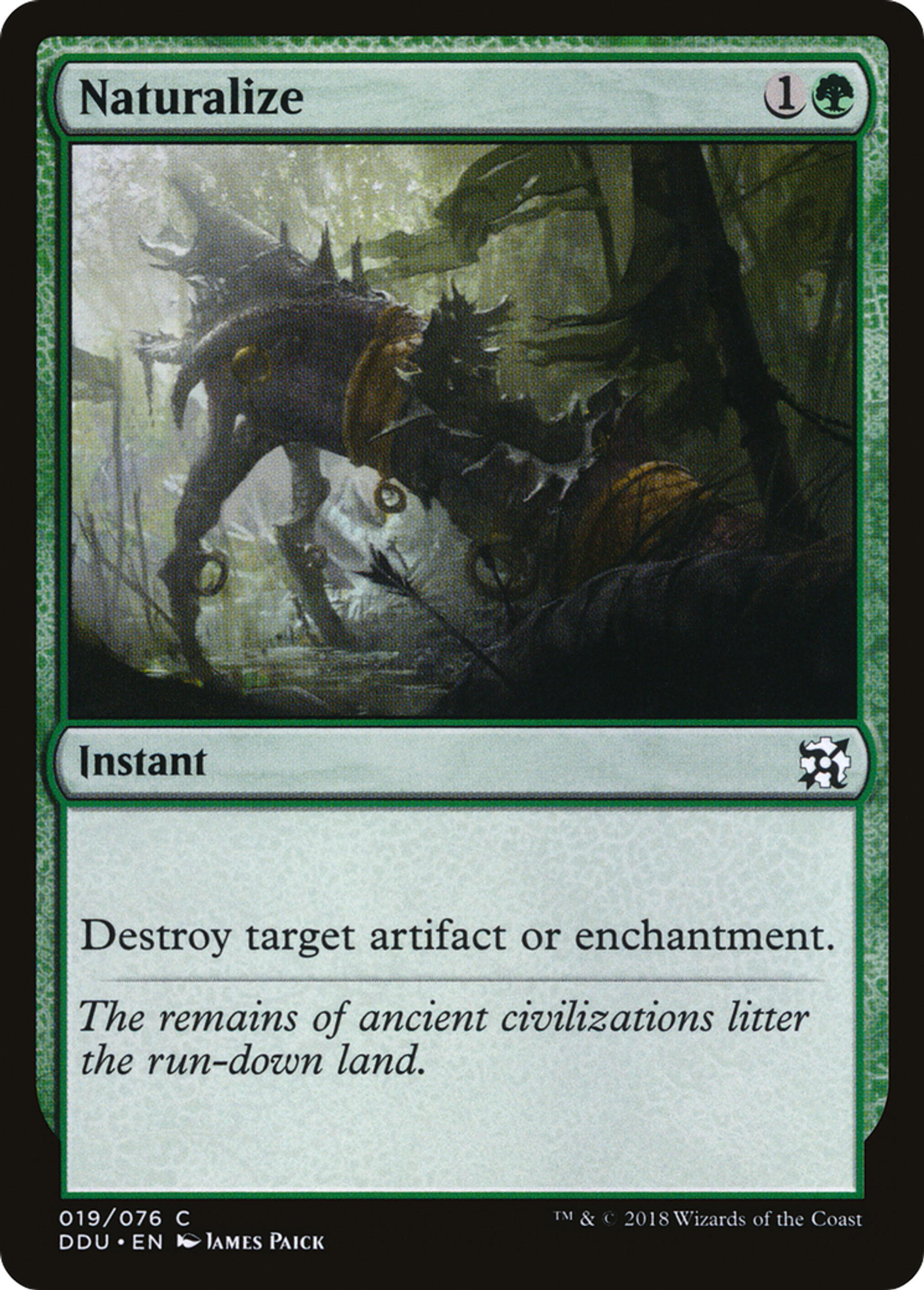 Naturalize — Duel Decks: Elves vs. Inventors — Magic: The Gathering