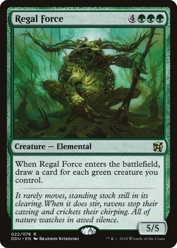 Regal Force — Duel Decks: Elves vs. Inventors — Magic: The Gathering