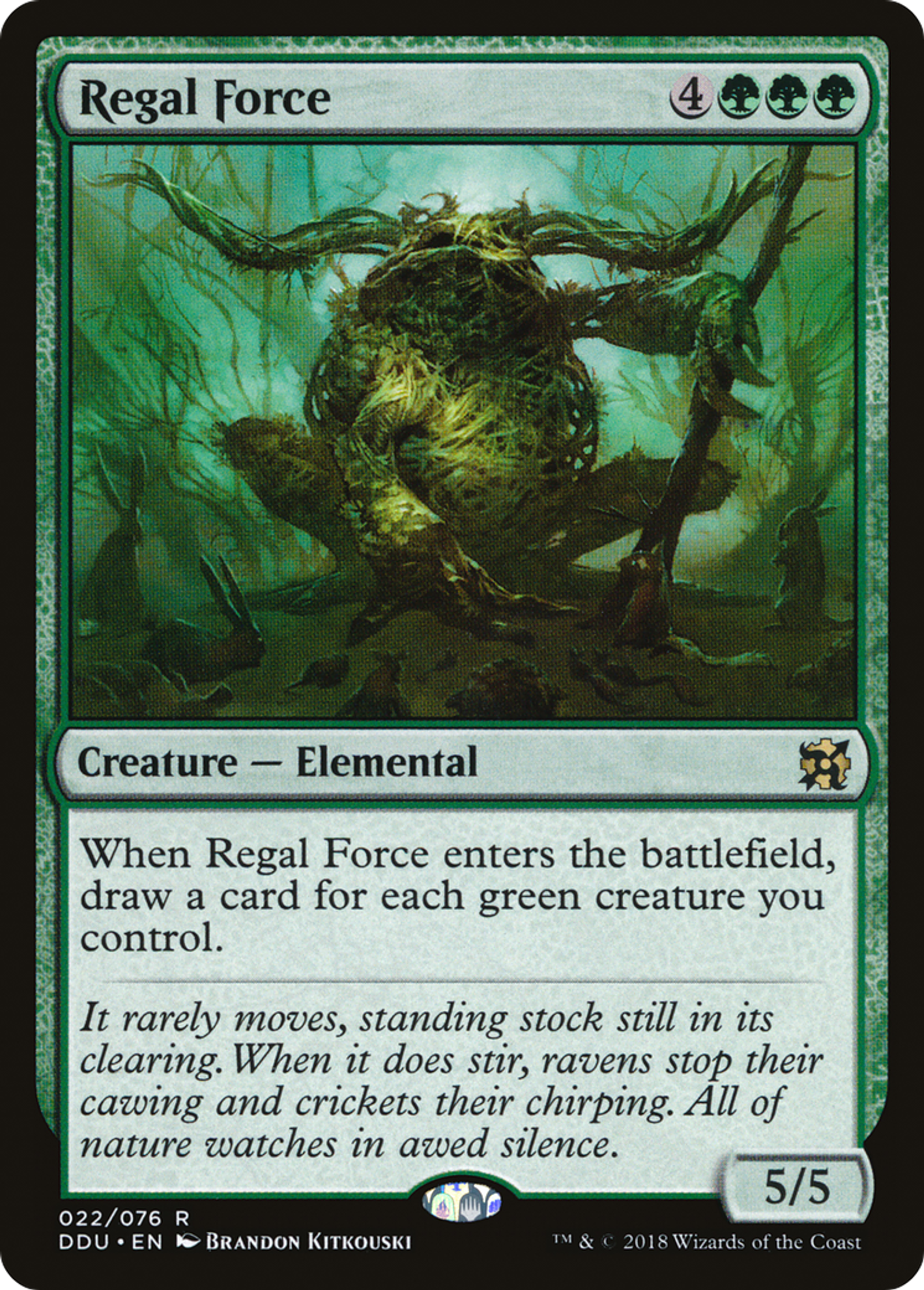 Regal Force — Duel Decks: Elves vs. Inventors — Magic: The Gathering