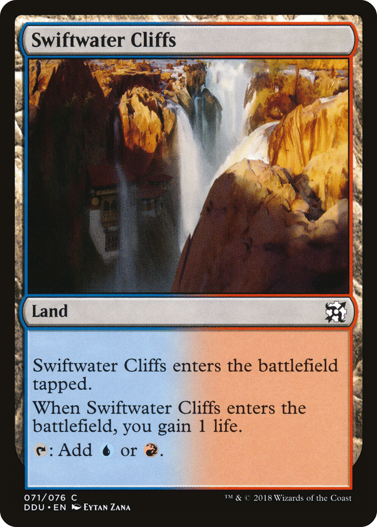 Swiftwater Cliffs — Duel Decks: Elves vs. Inventors — Magic: The Gathering