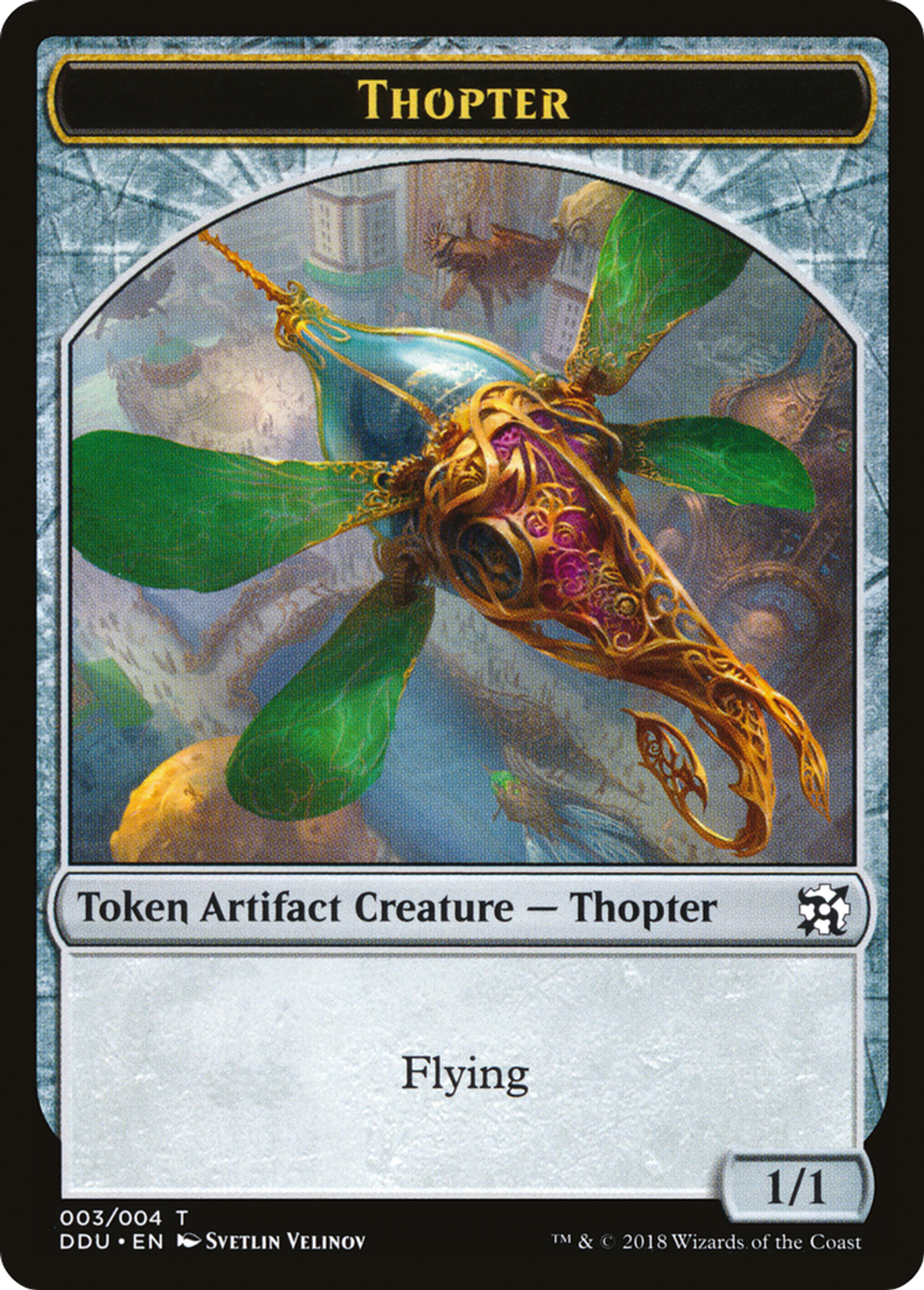 Thopter — Duel Decks: Elves vs. Inventors — Magic: The Gathering