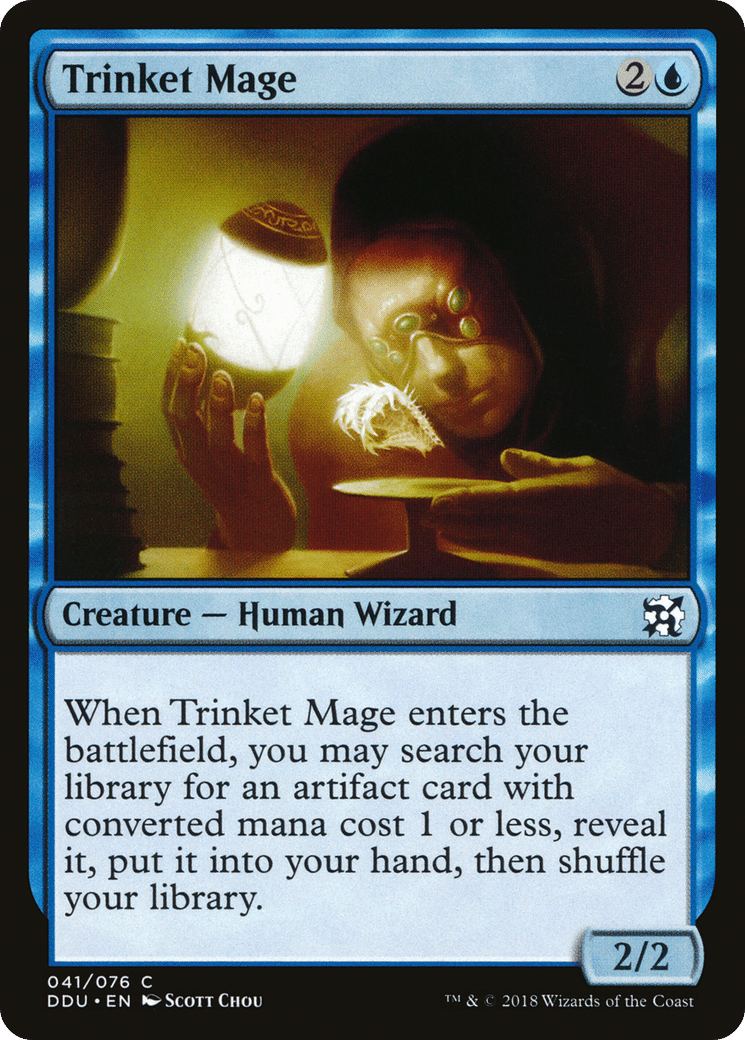 Trinket Mage — Duel Decks: Elves vs. Inventors — Magic: The Gathering