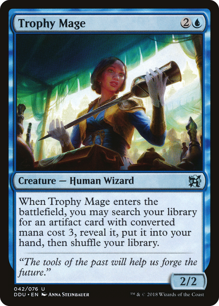 Trophy Mage — Duel Decks: Elves vs. Inventors — Magic: The Gathering