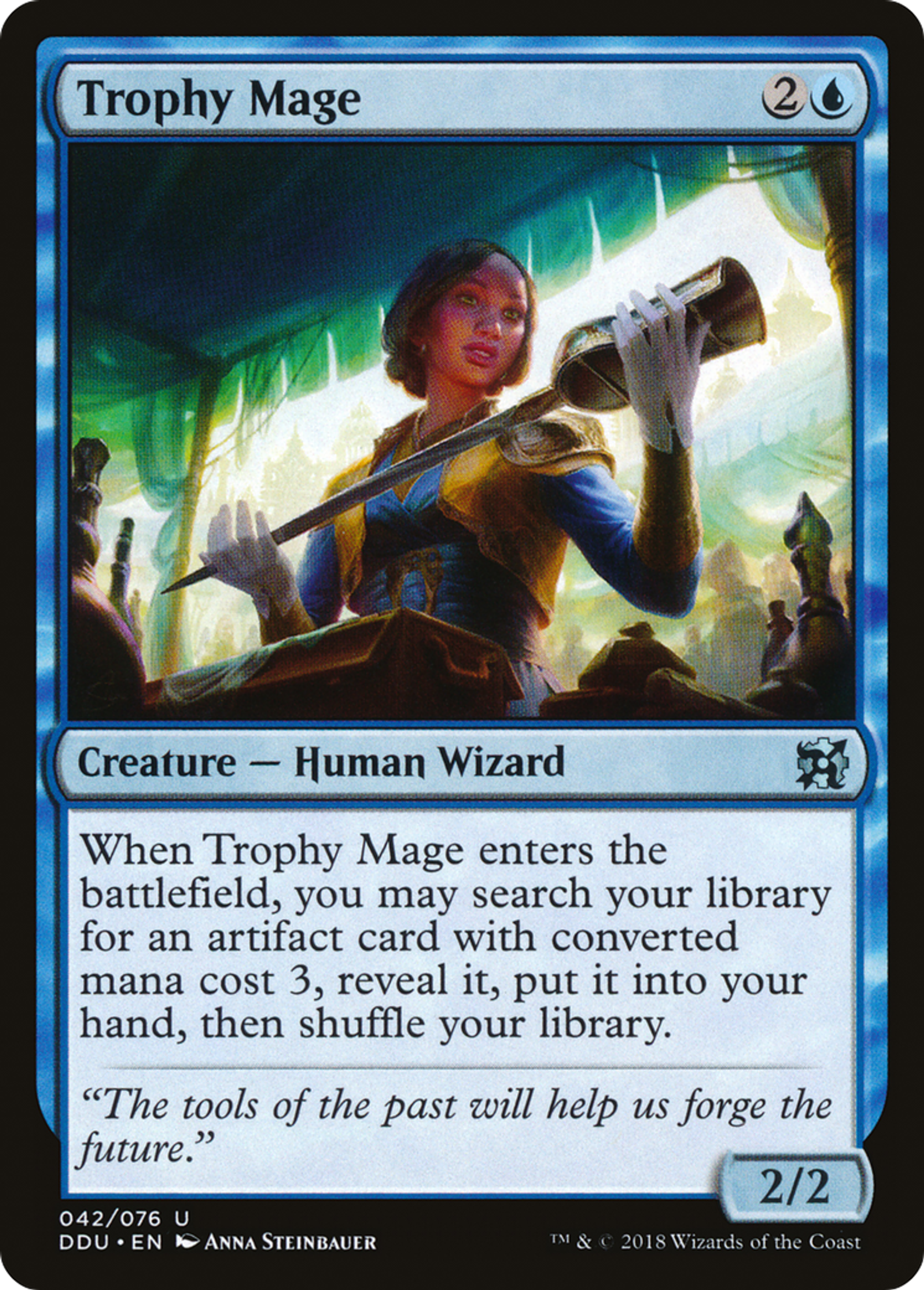 Trophy Mage — Duel Decks: Elves vs. Inventors — Magic: The Gathering