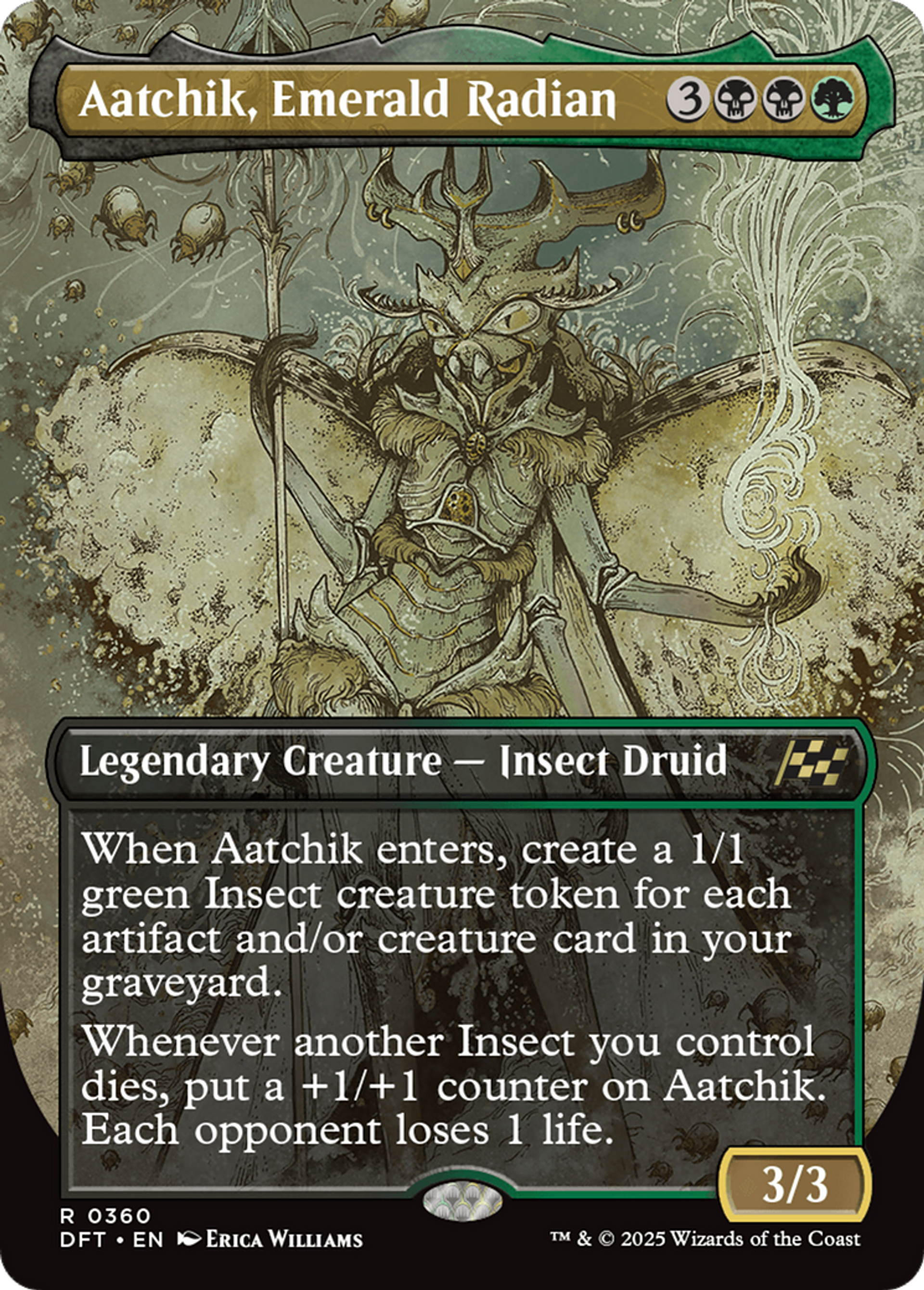 Aatchik, Emerald Radian — Aetherdrift — Magic: The Gathering