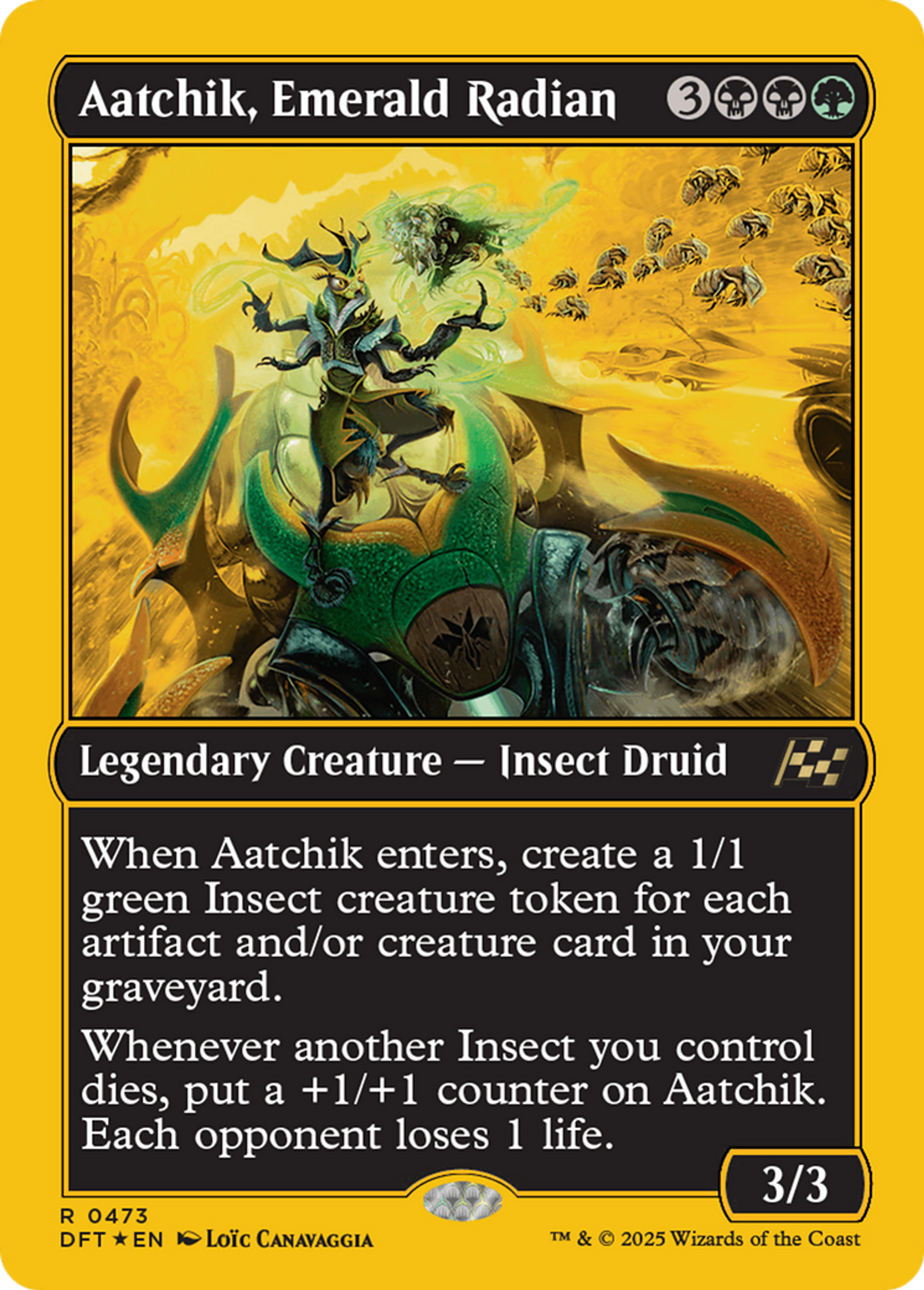 Aatchik, Emerald Radian — Aetherdrift — Magic: The Gathering