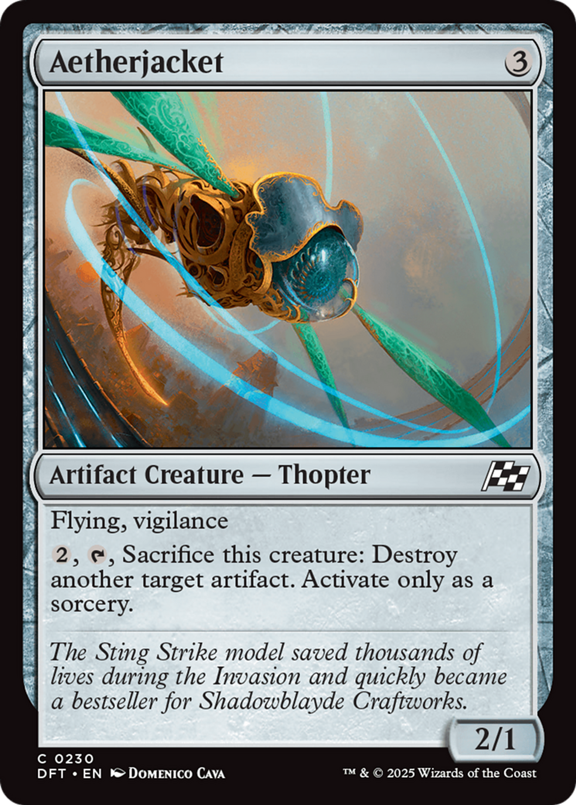 Aetherjacket — Aetherdrift — Magic: The Gathering