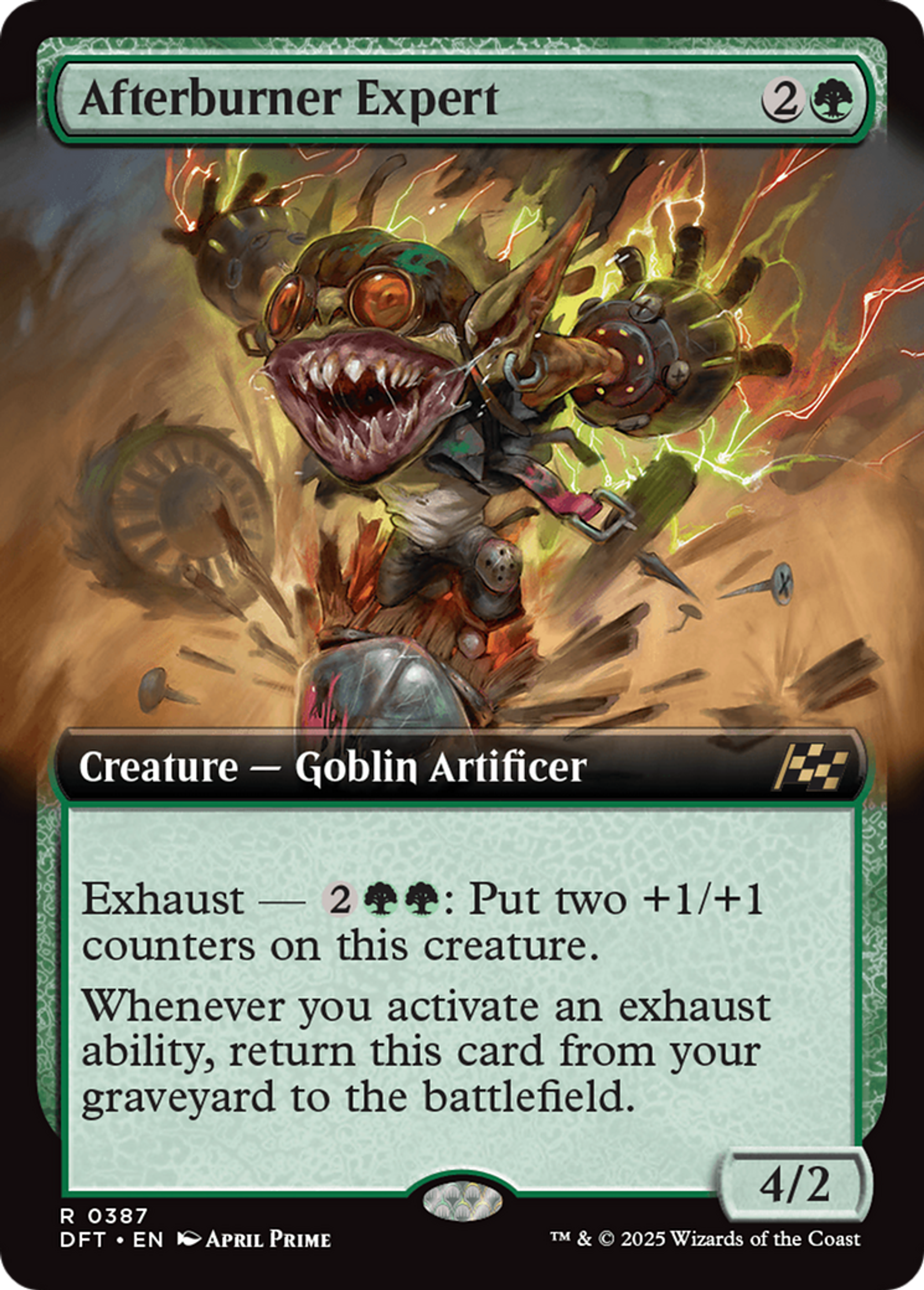 Afterburner Expert — Aetherdrift — Magic: The Gathering