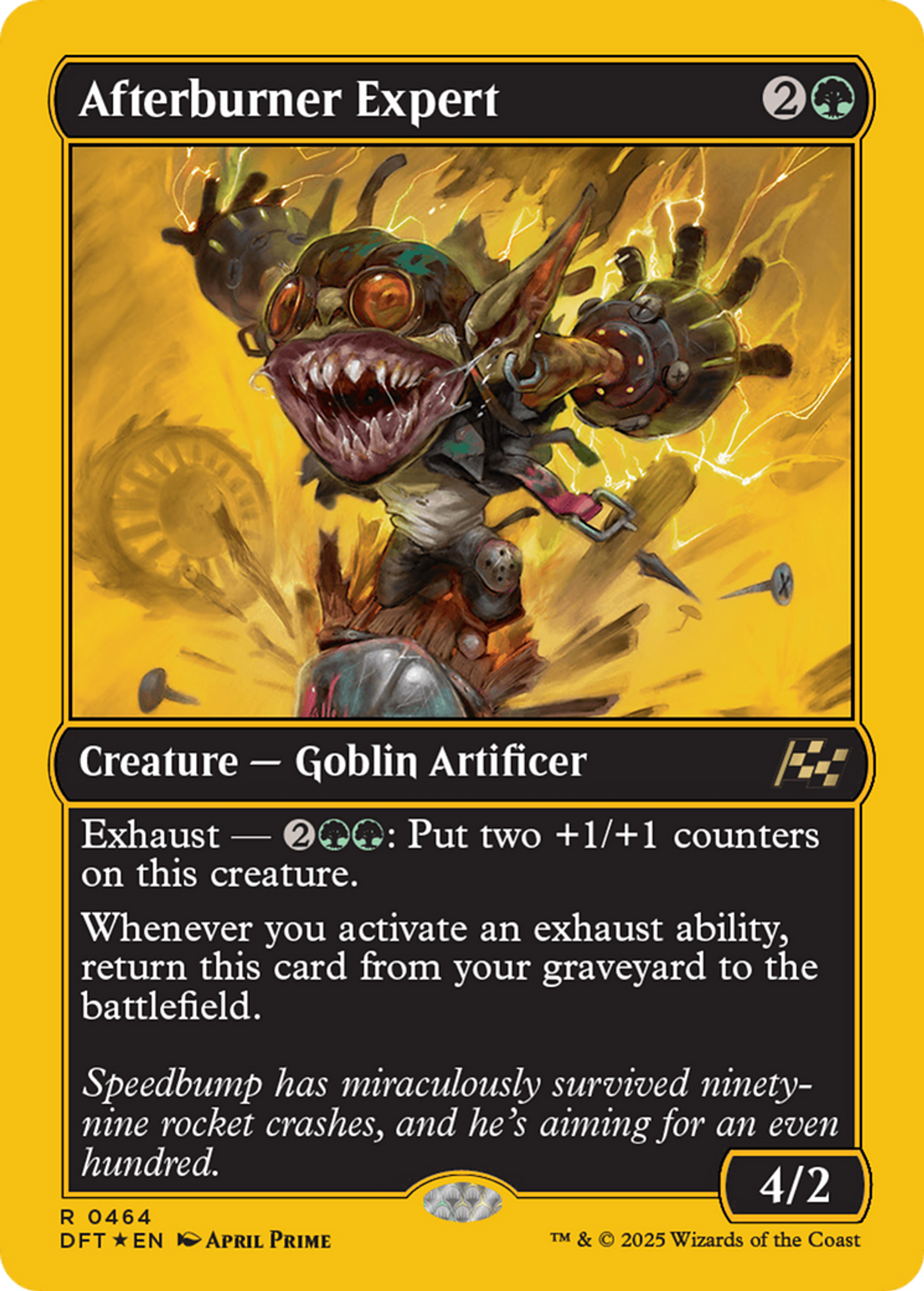 Afterburner Expert — Aetherdrift — Magic: The Gathering