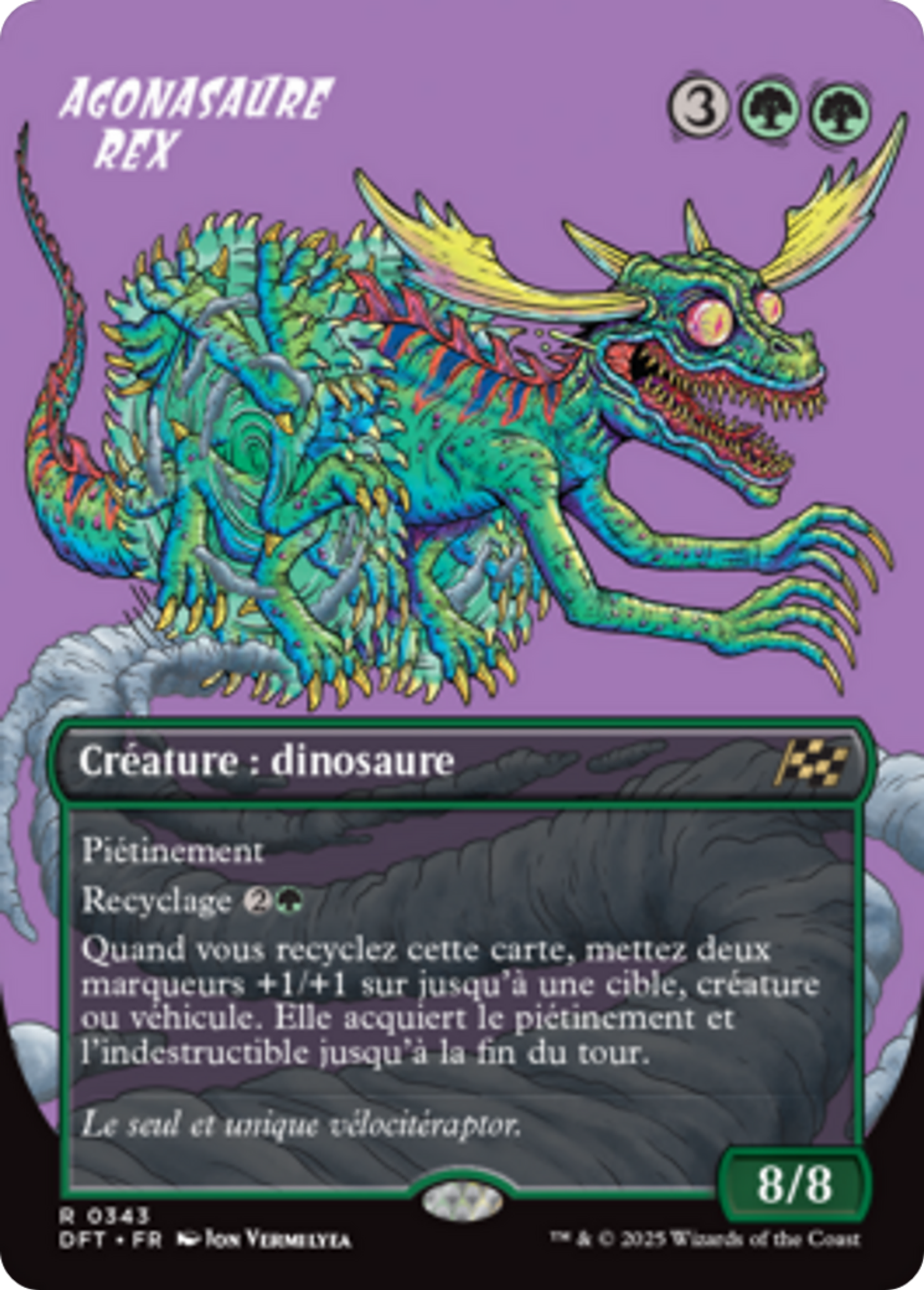 Agonasaure Rex — Aetherdrift — Magic: The Gathering