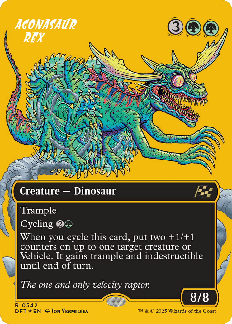 Agonasaur Rex — Aetherdrift — Magic: The Gathering