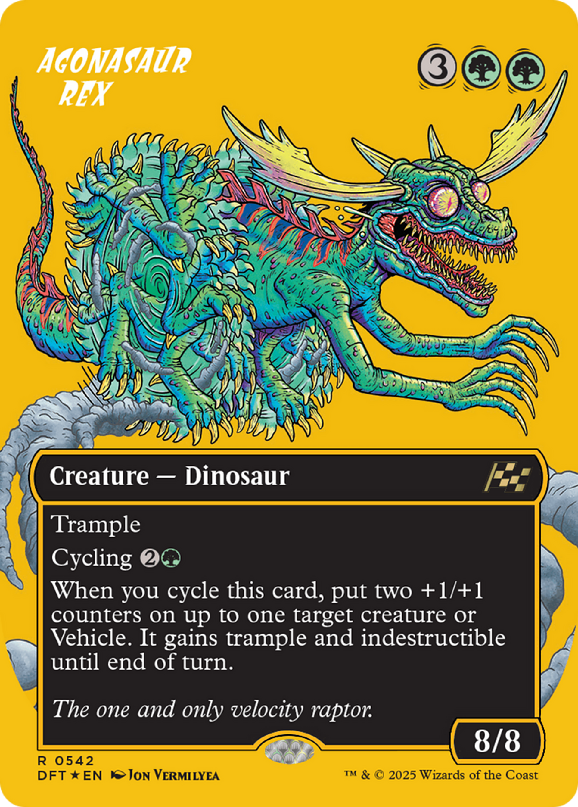 Agonasaur Rex — Aetherdrift — Magic: The Gathering