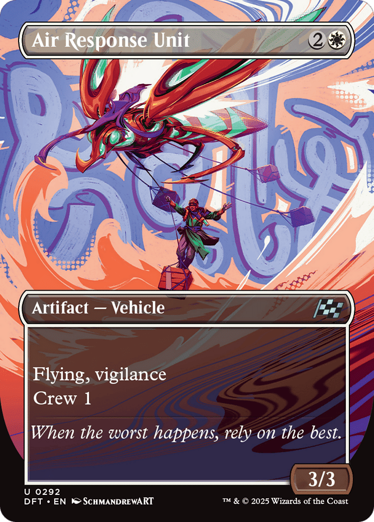 Air Response Unit — Aetherdrift — Magic: The Gathering