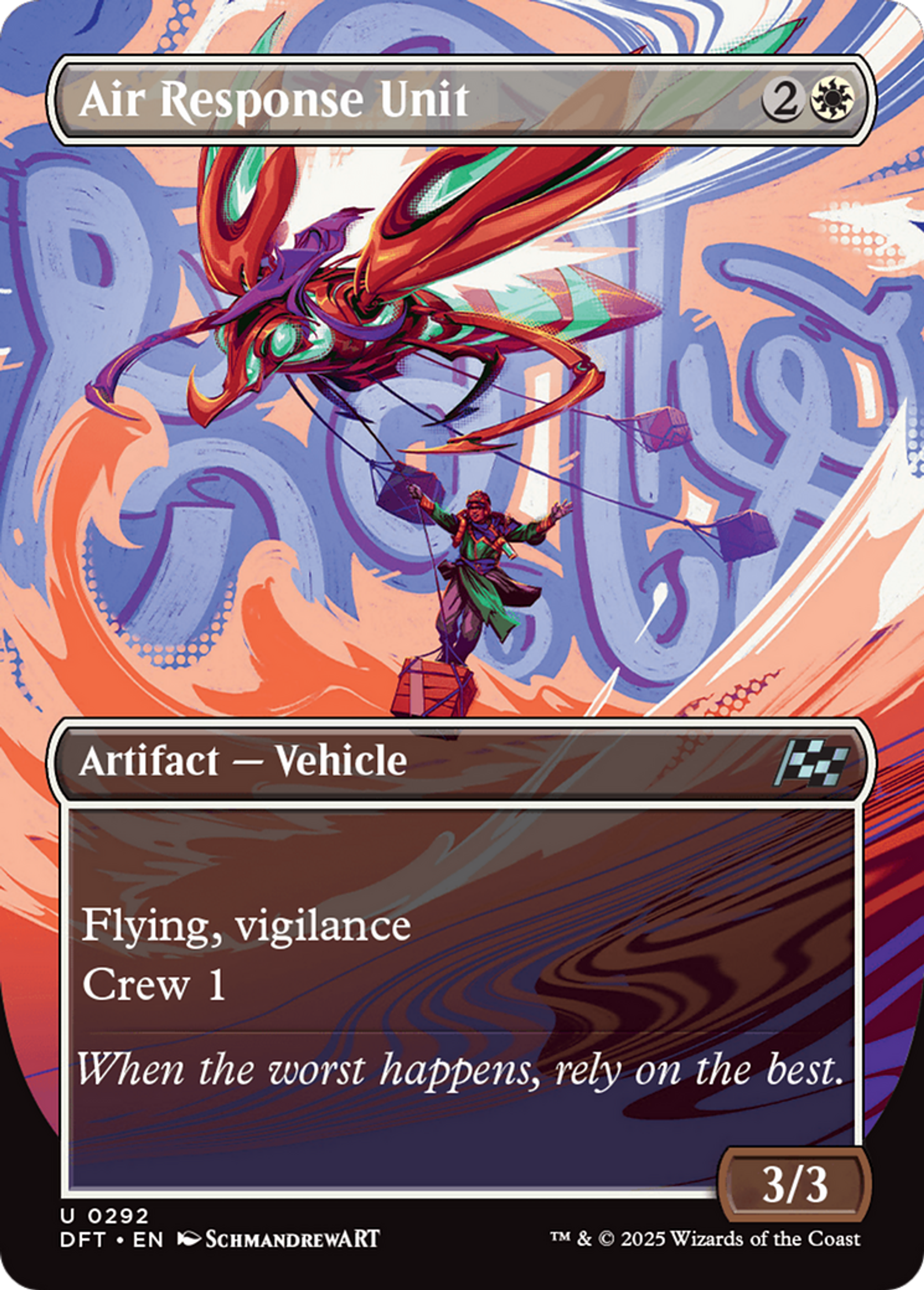 Air Response Unit — Aetherdrift — Magic: The Gathering