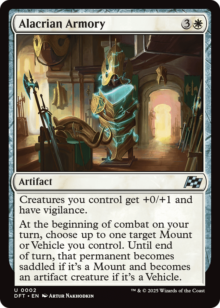 Alacrian Armory — Aetherdrift — Magic: The Gathering