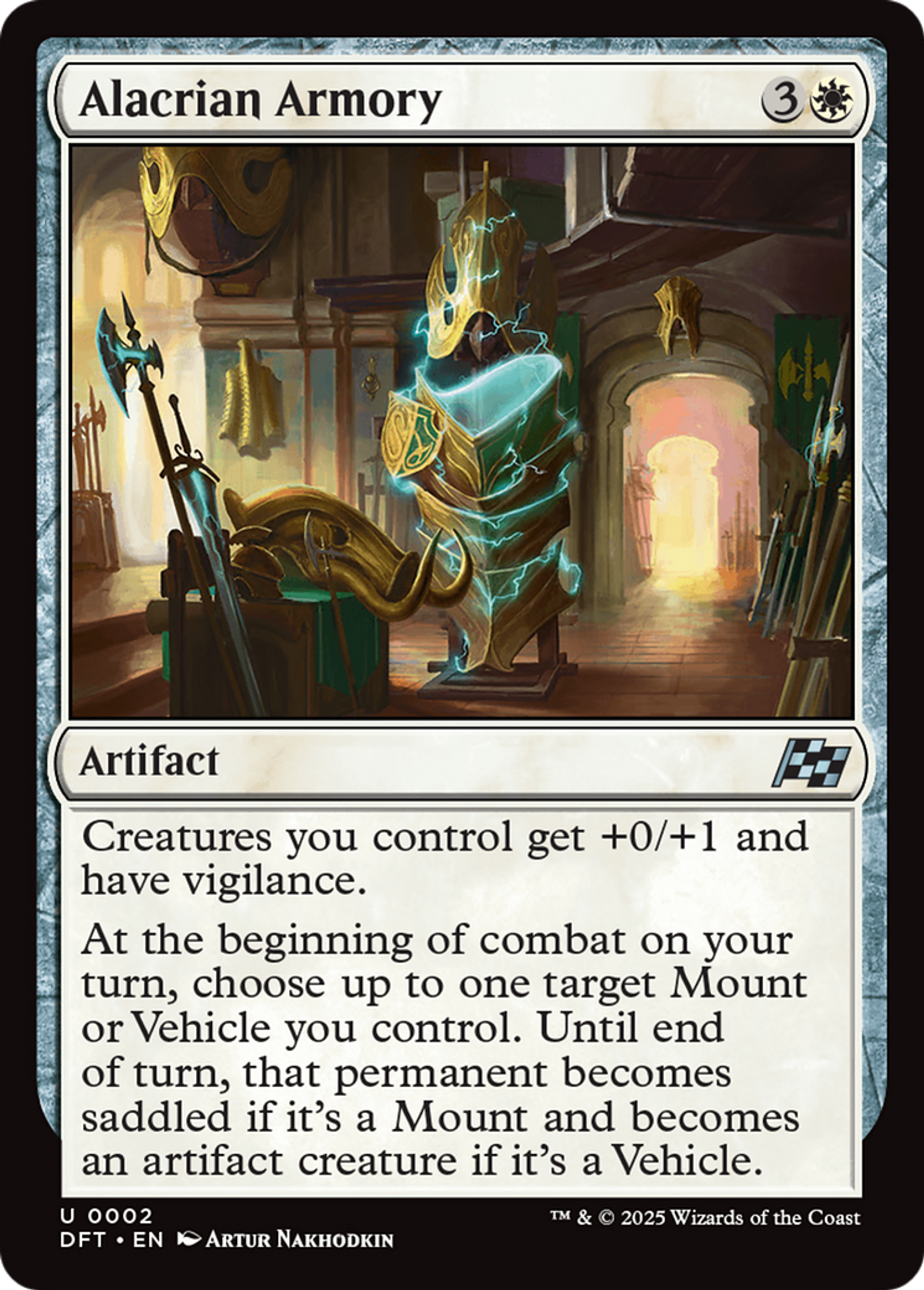Alacrian Armory — Aetherdrift — Magic: The Gathering