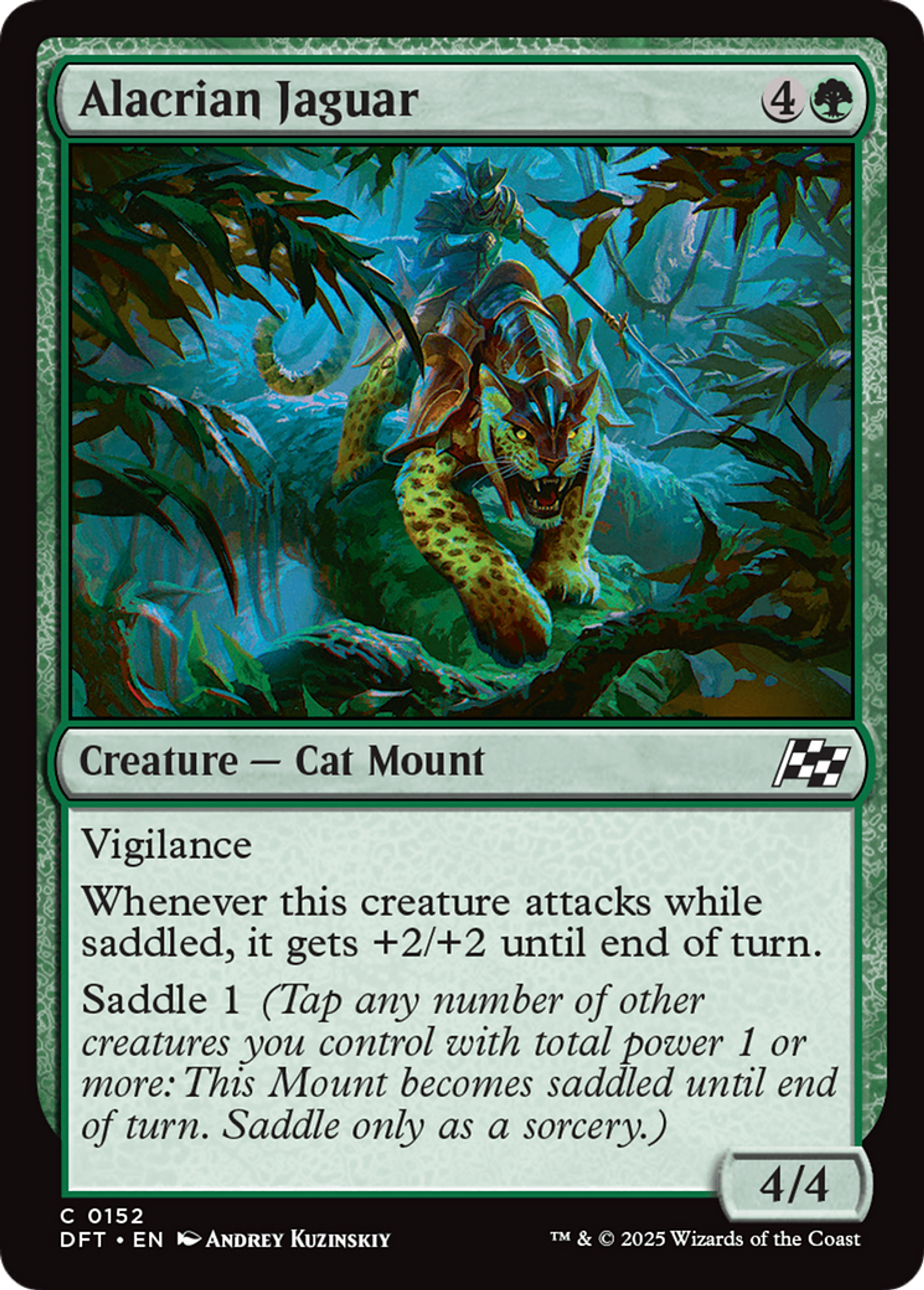 Alacrian Jaguar — Aetherdrift — Magic: The Gathering