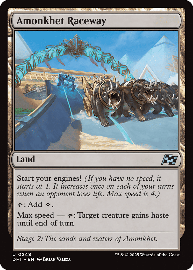 Amonkhet Raceway — Aetherdrift — Magic: The Gathering