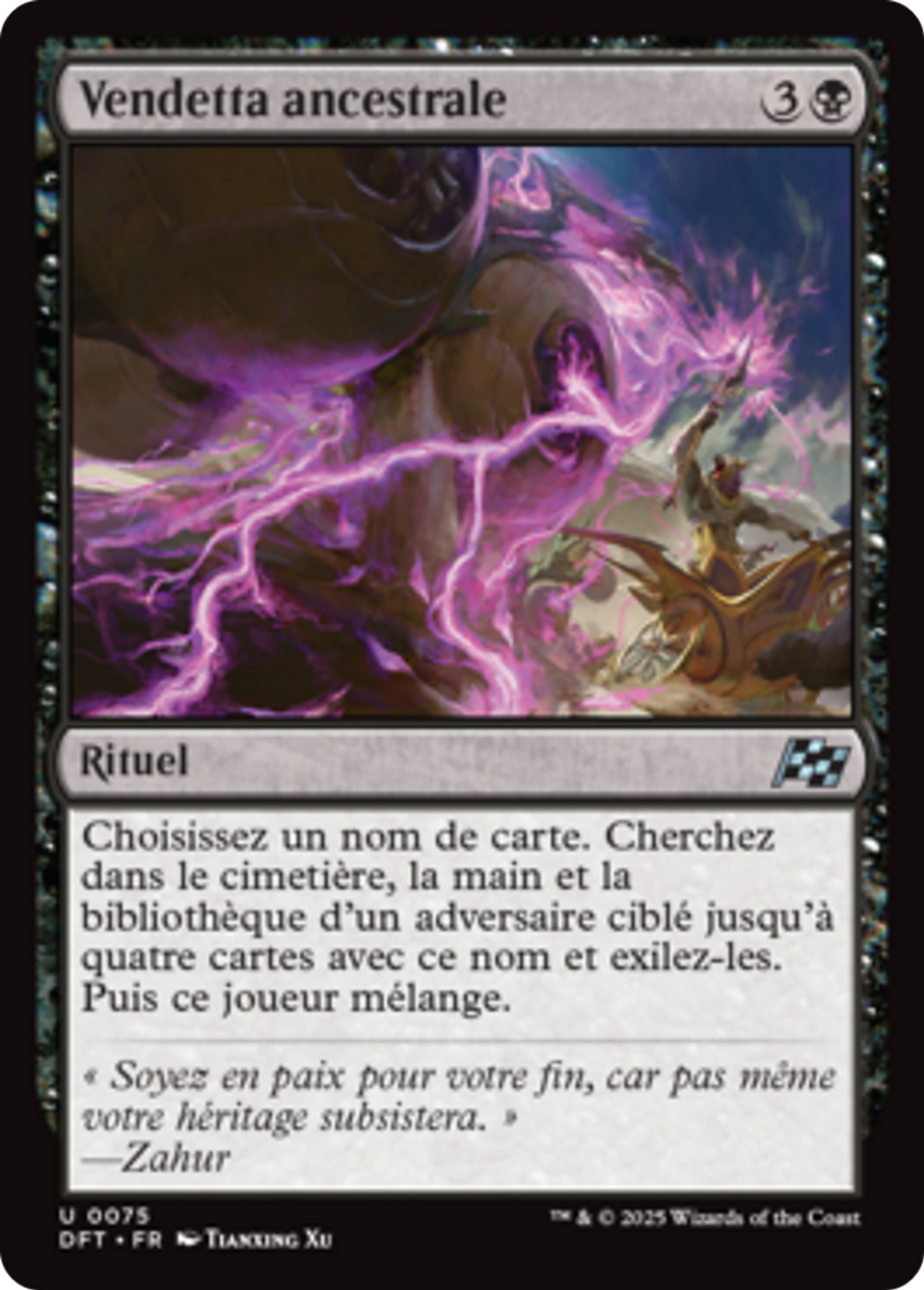 Vendetta ancestrale — Aetherdrift — Magic: The Gathering