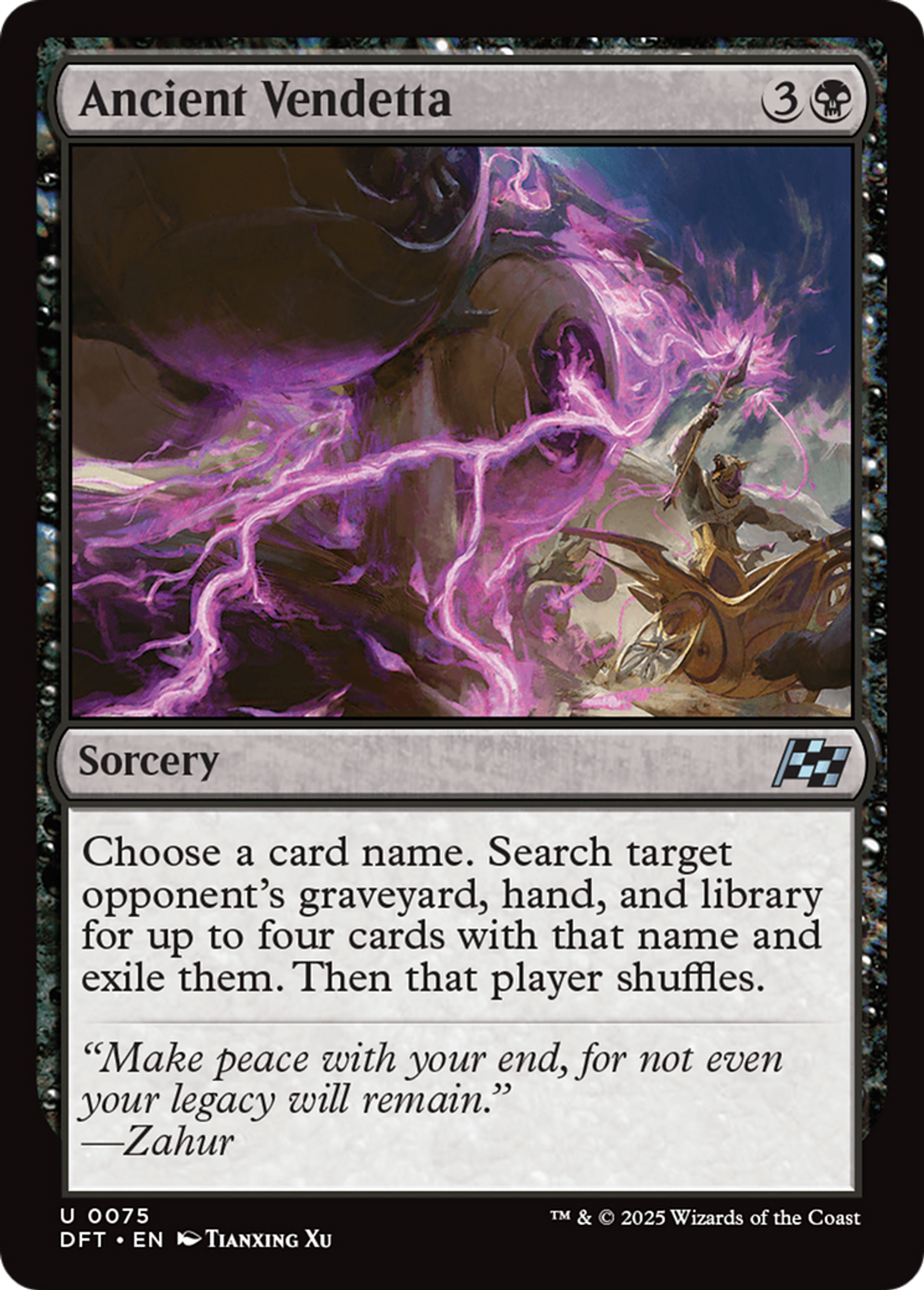 Ancient Vendetta — Aetherdrift — Magic: The Gathering