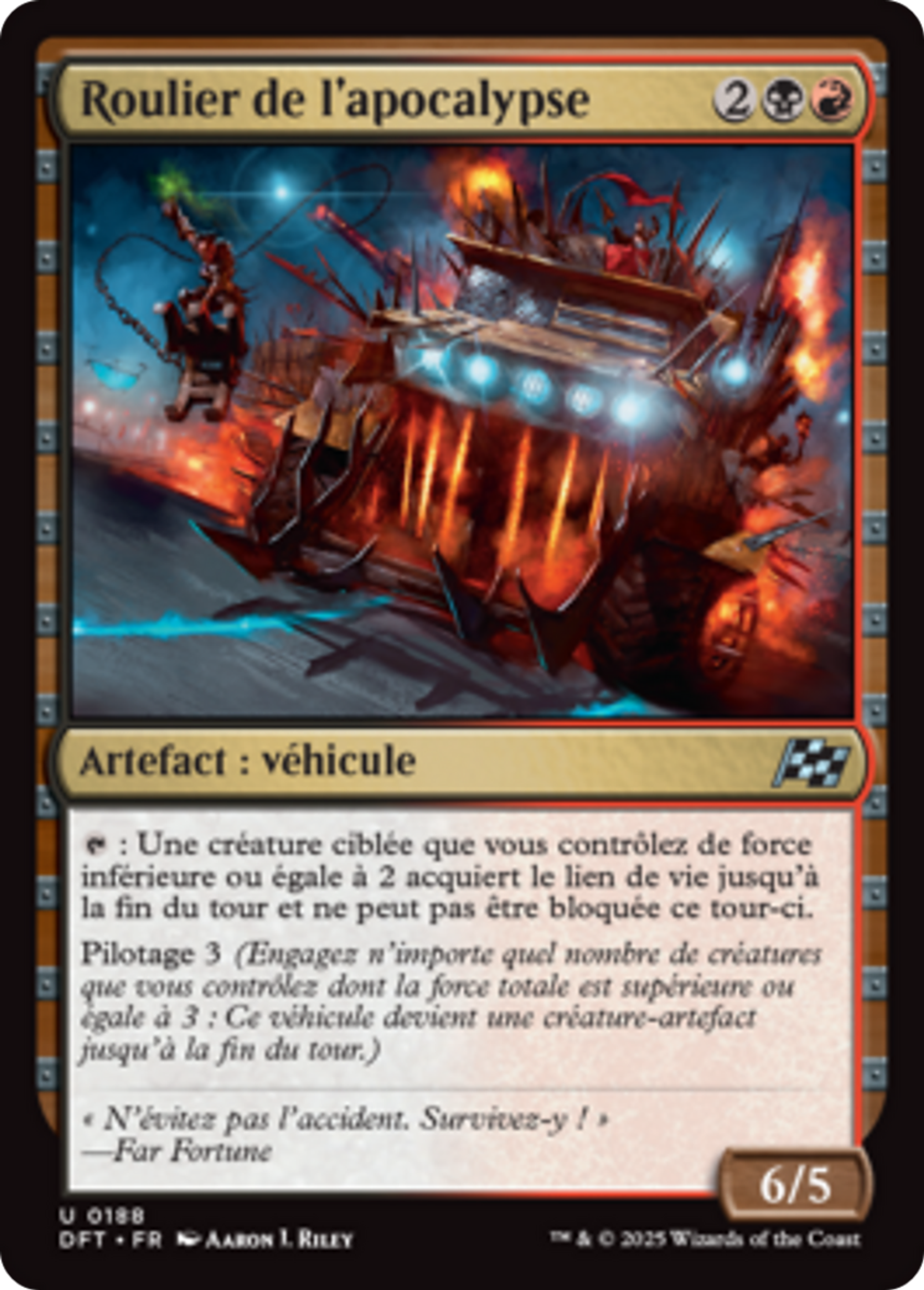 Roulier de l'apocalypse — Aetherdrift — Magic: The Gathering