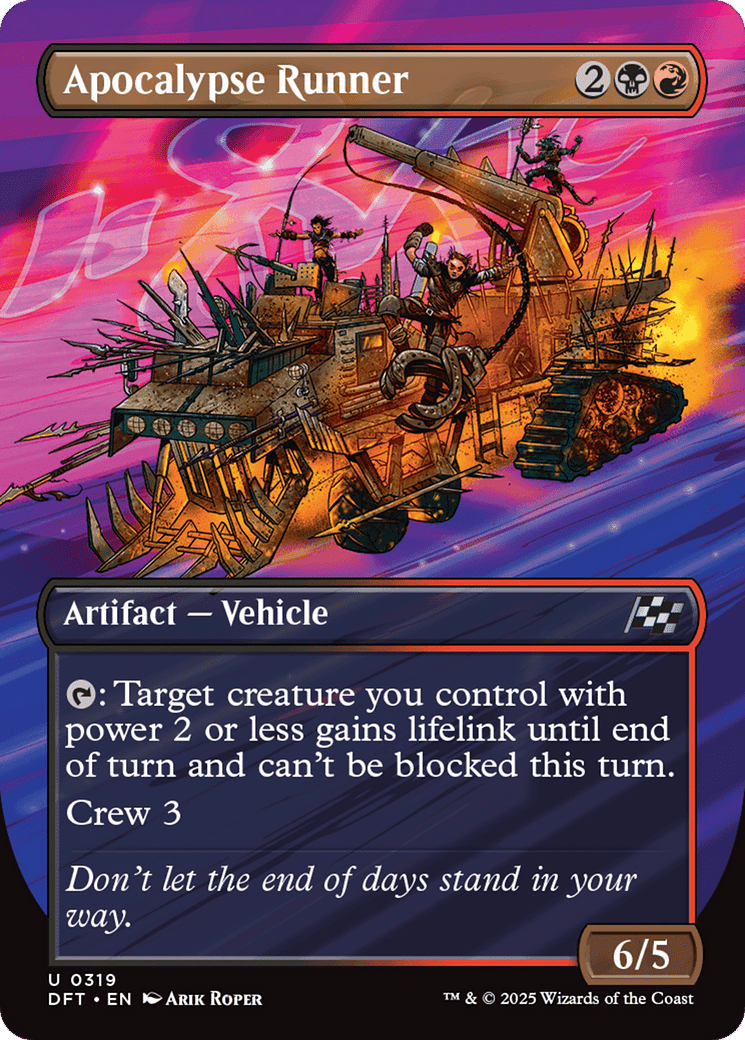 Apocalypse Runner — Aetherdrift — Magic: The Gathering