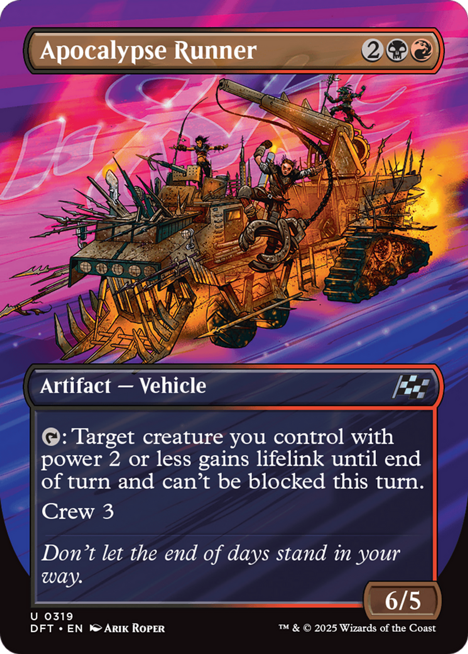 Apocalypse Runner — Aetherdrift — Magic: The Gathering