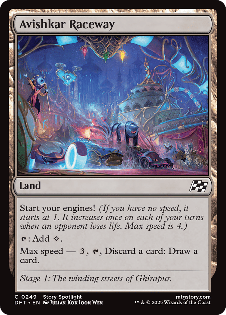 Avishkar Raceway — Aetherdrift — Magic: The Gathering