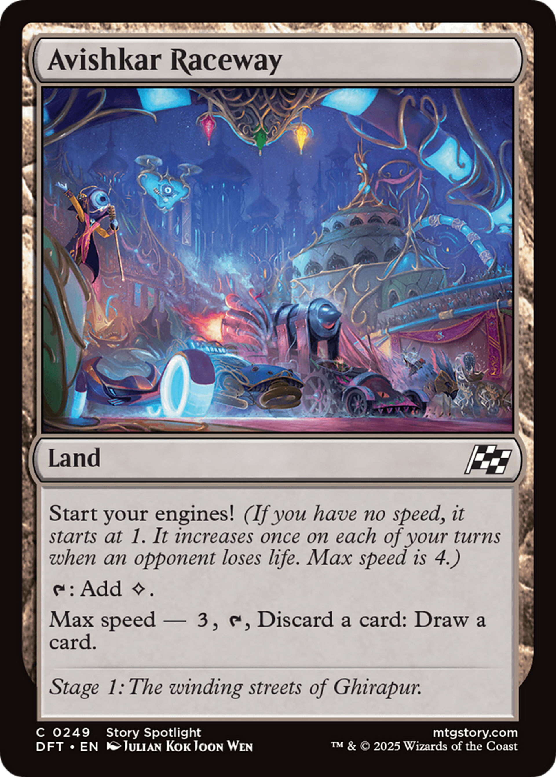 Avishkar Raceway — Aetherdrift — Magic: The Gathering