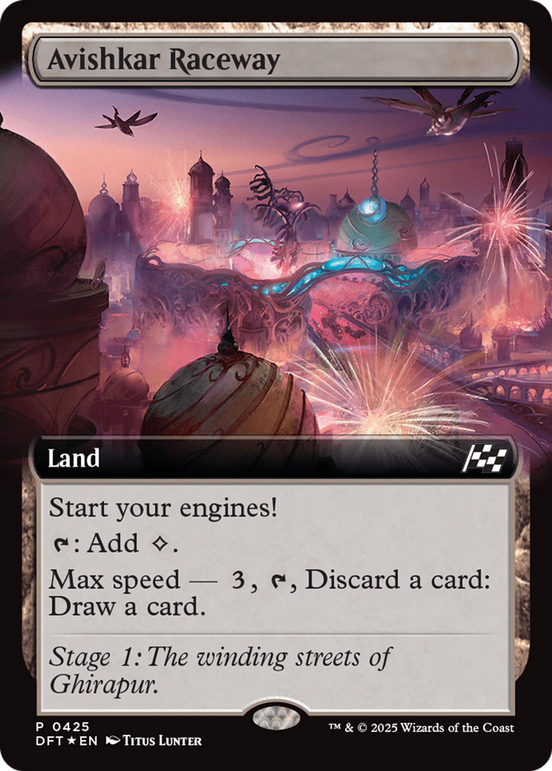 Avishkar Raceway — Aetherdrift — Magic: The Gathering