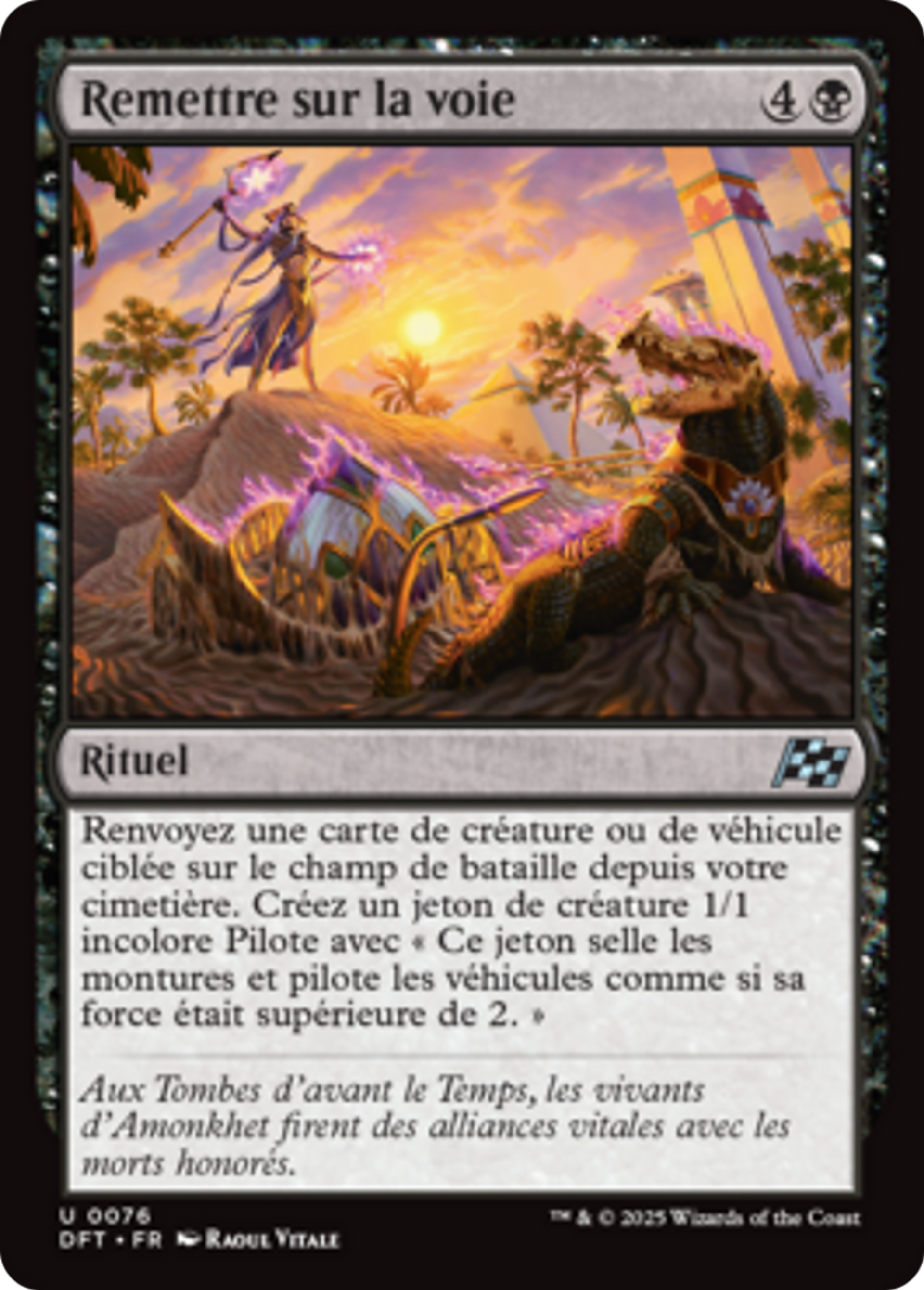 Remettre sur la voie — Aetherdrift — Magic: The Gathering