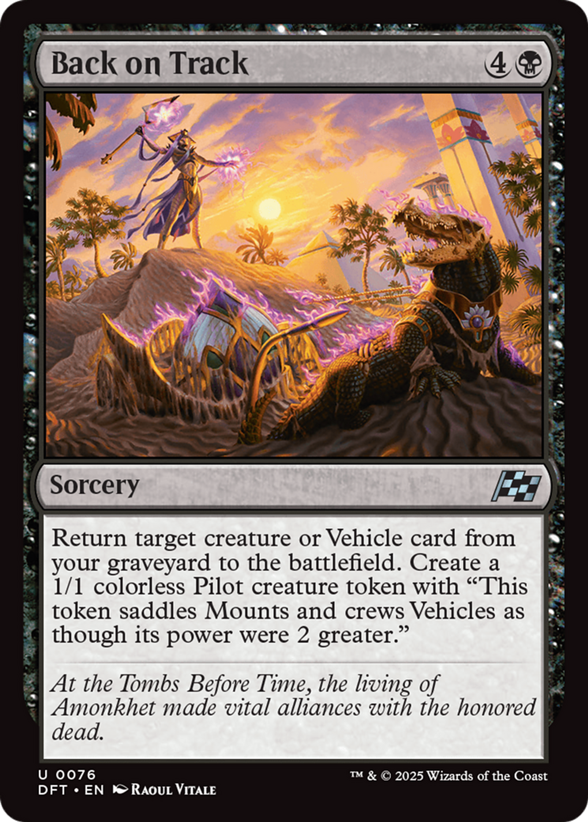 Back on Track — Aetherdrift — Magic: The Gathering