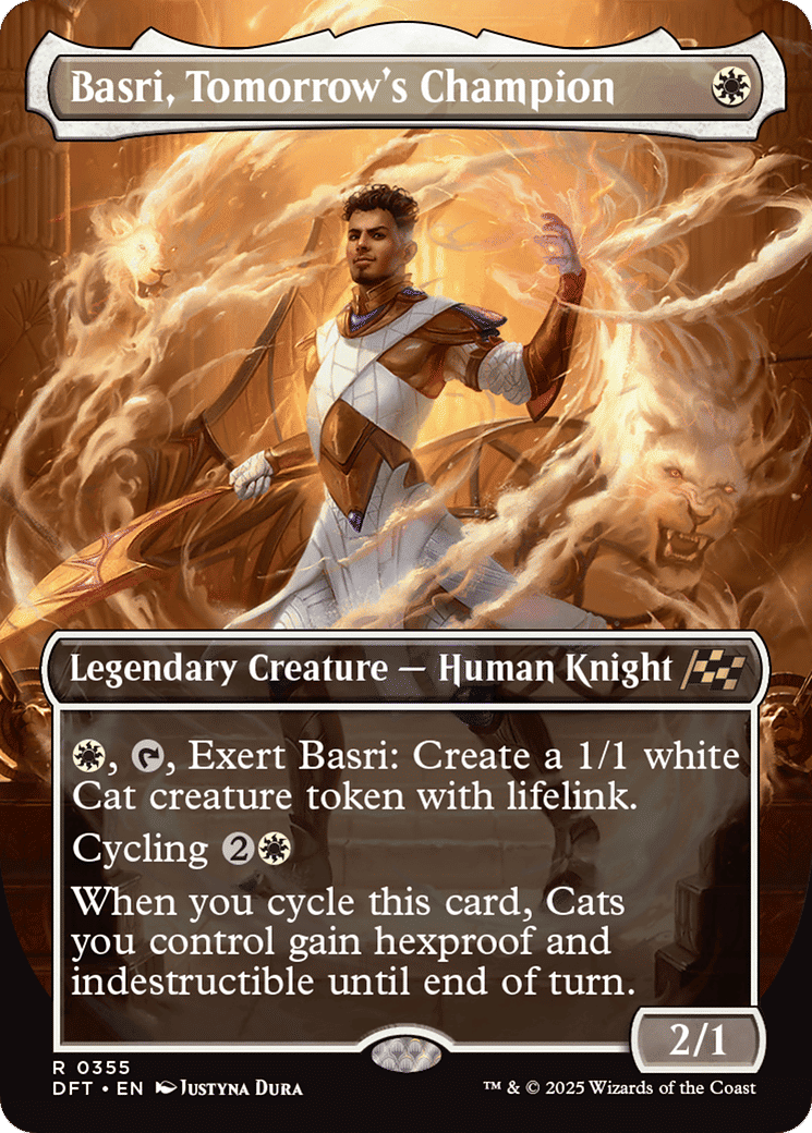 Basri, Tomorrow's Champion — Aetherdrift — Magic: The Gathering