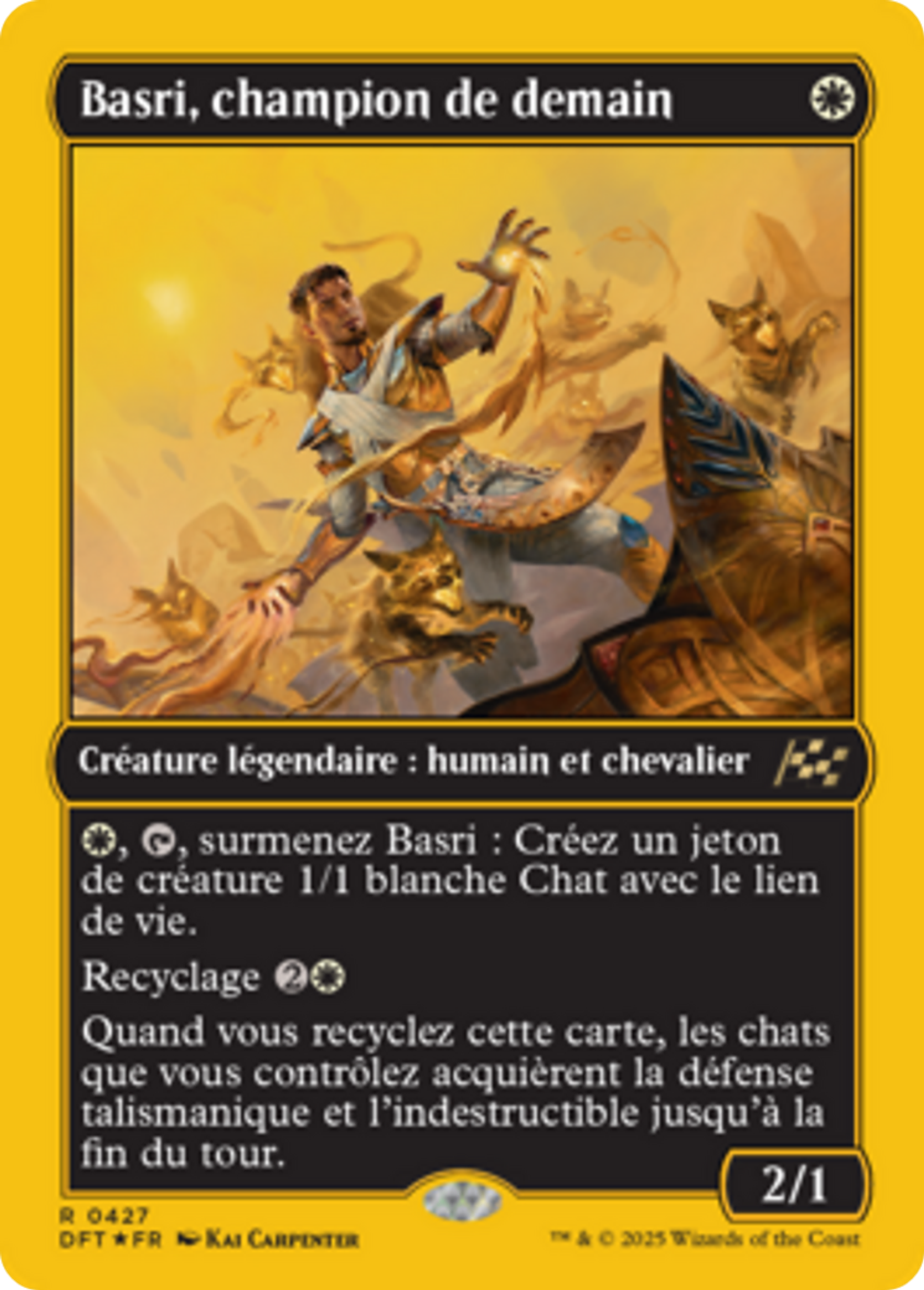 Basri, champion de demain — Aetherdrift — Magic: The Gathering