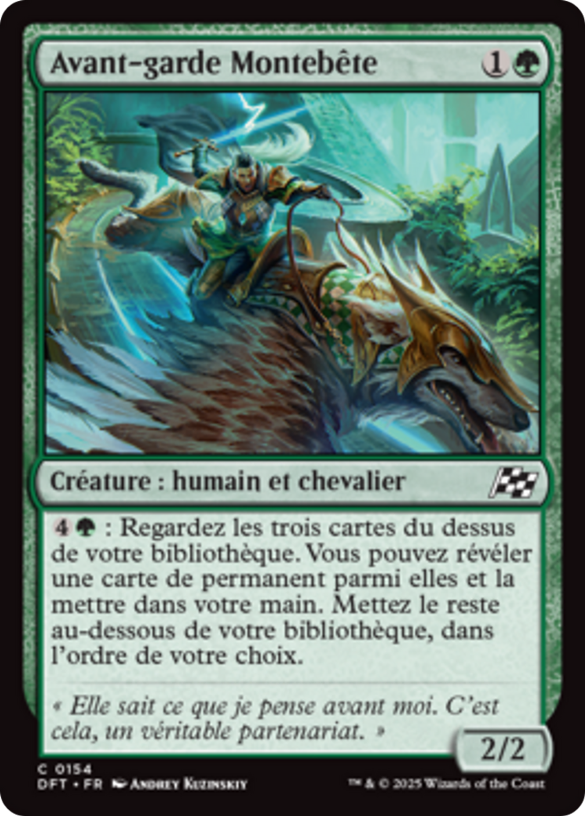 Avant-garde Montebête — Aetherdrift — Magic: The Gathering