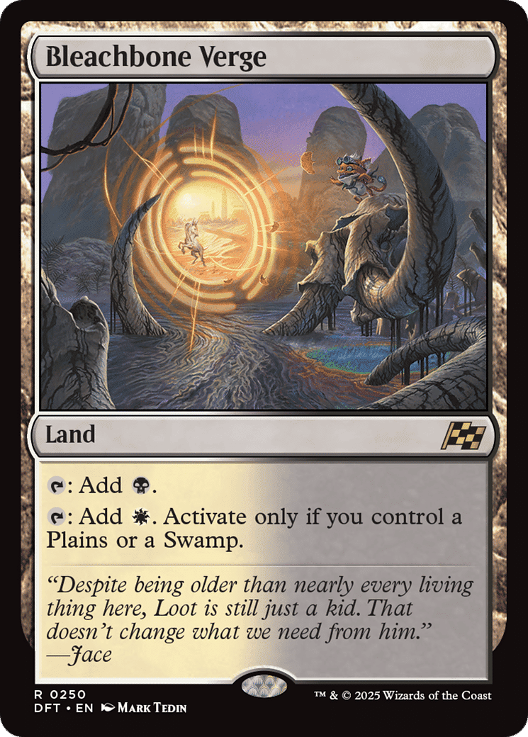 Bleachbone Verge — Aetherdrift — Magic: The Gathering