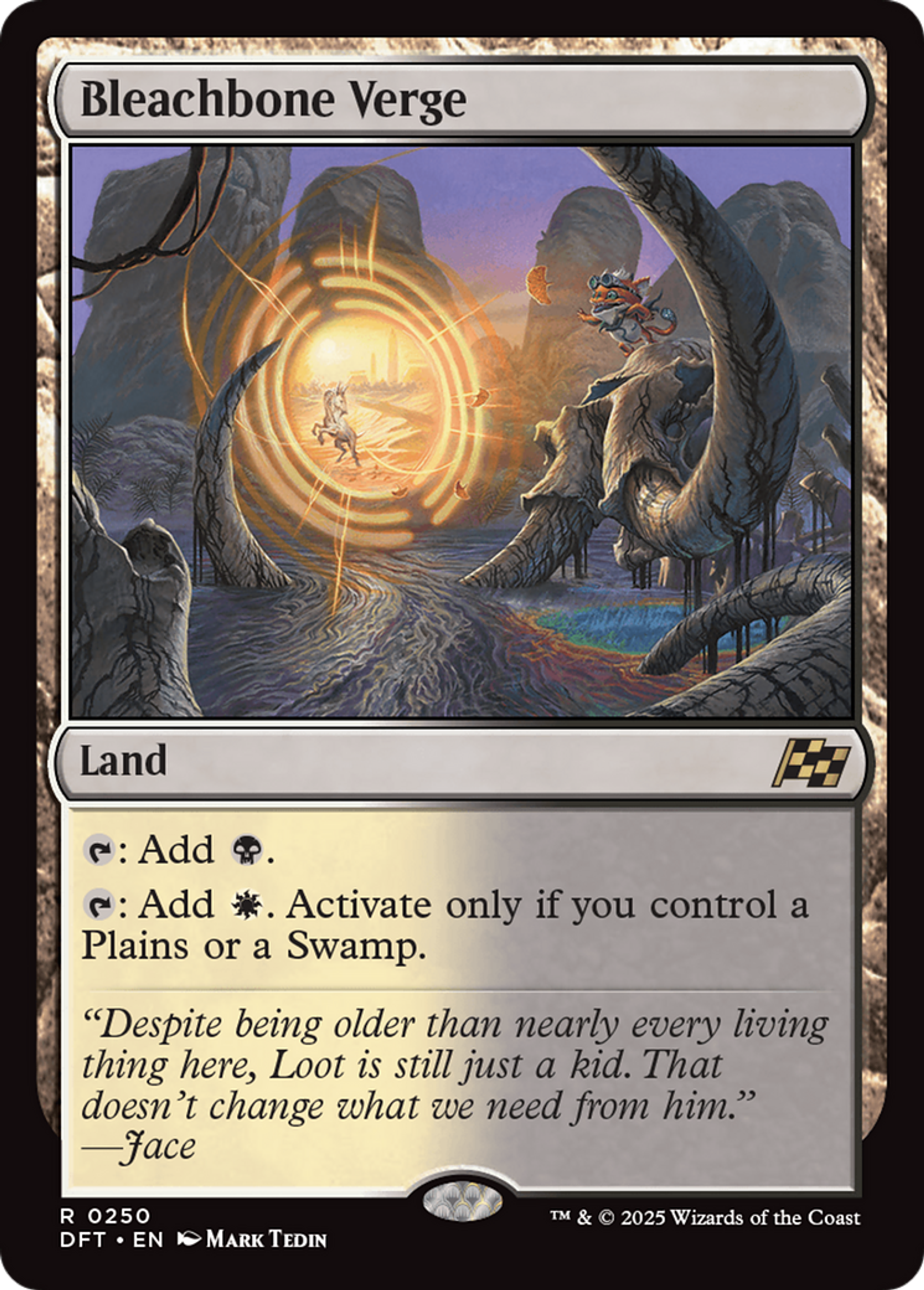 Bleachbone Verge — Aetherdrift — Magic: The Gathering