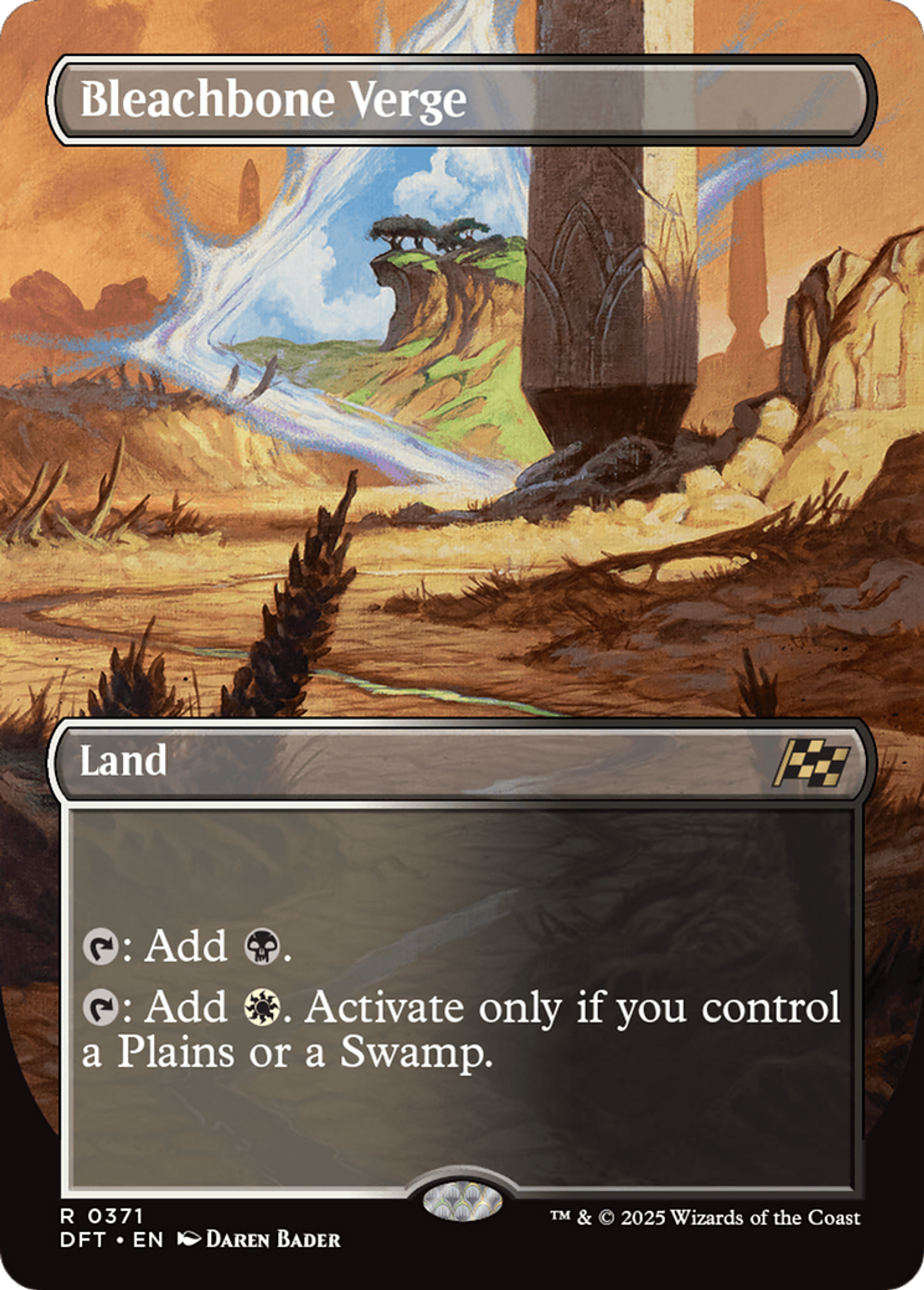 Bleachbone Verge — Aetherdrift — Magic: The Gathering