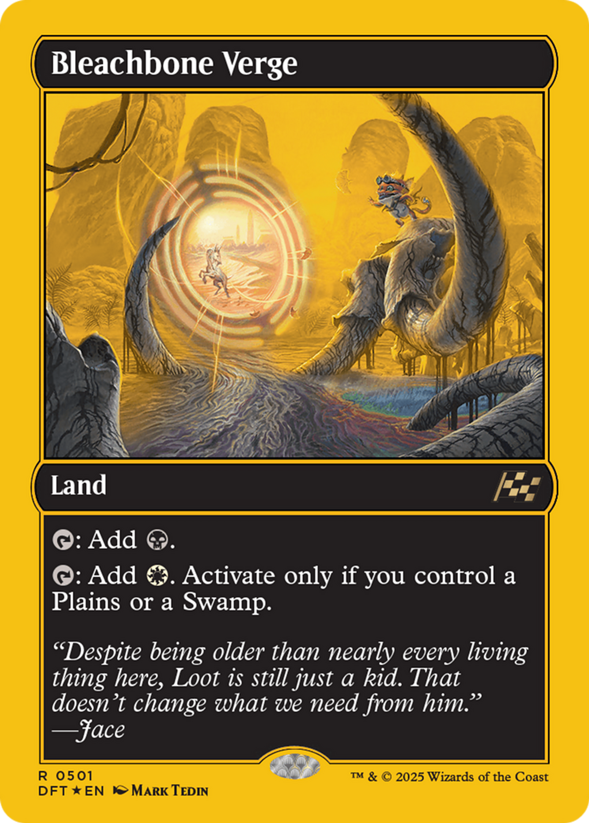 Bleachbone Verge — Aetherdrift — Magic: The Gathering